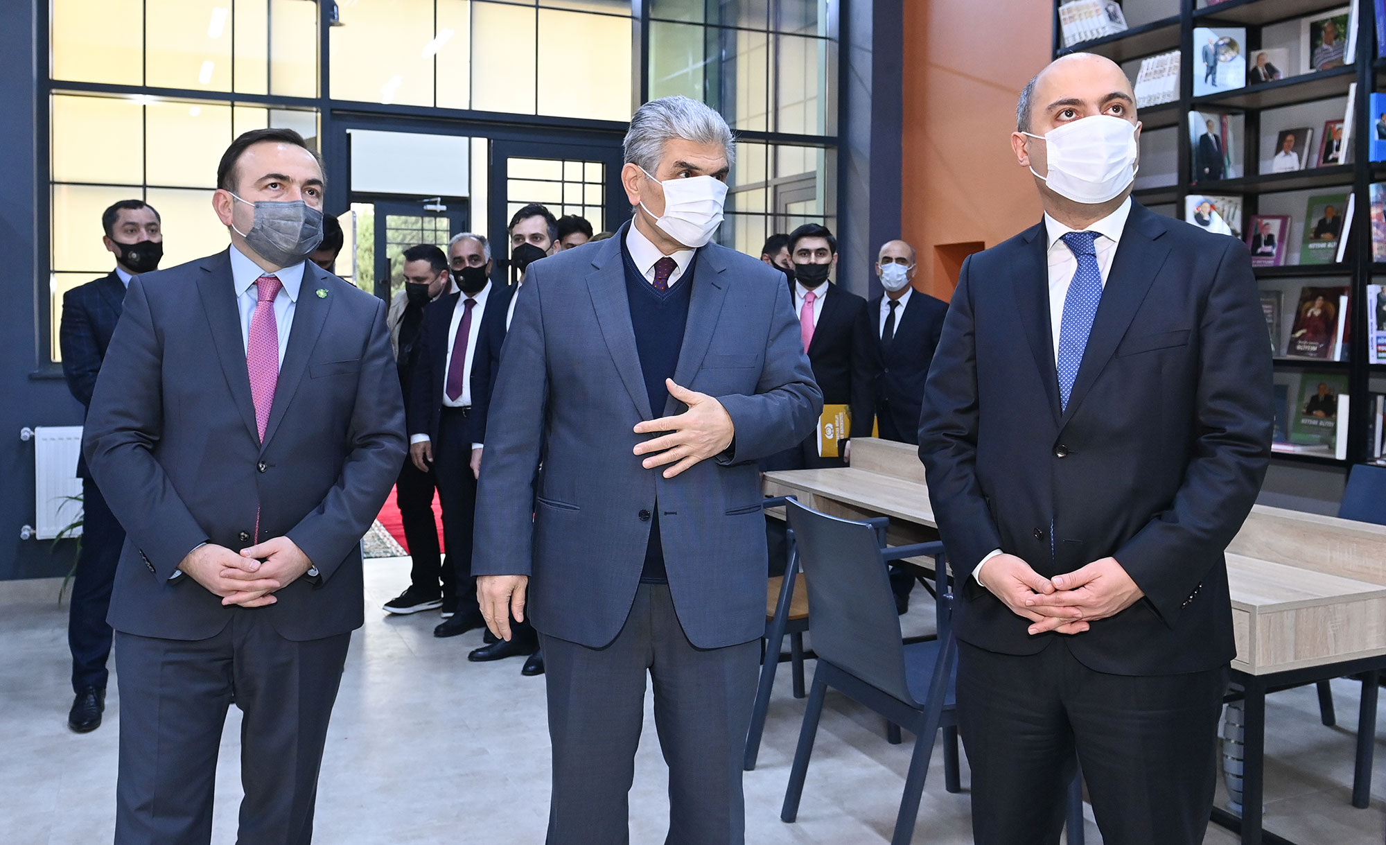 ADPU-nun Kitabxana-İnformasiya Mərkəzinin yenidənqurmadan sonra açılışı olub