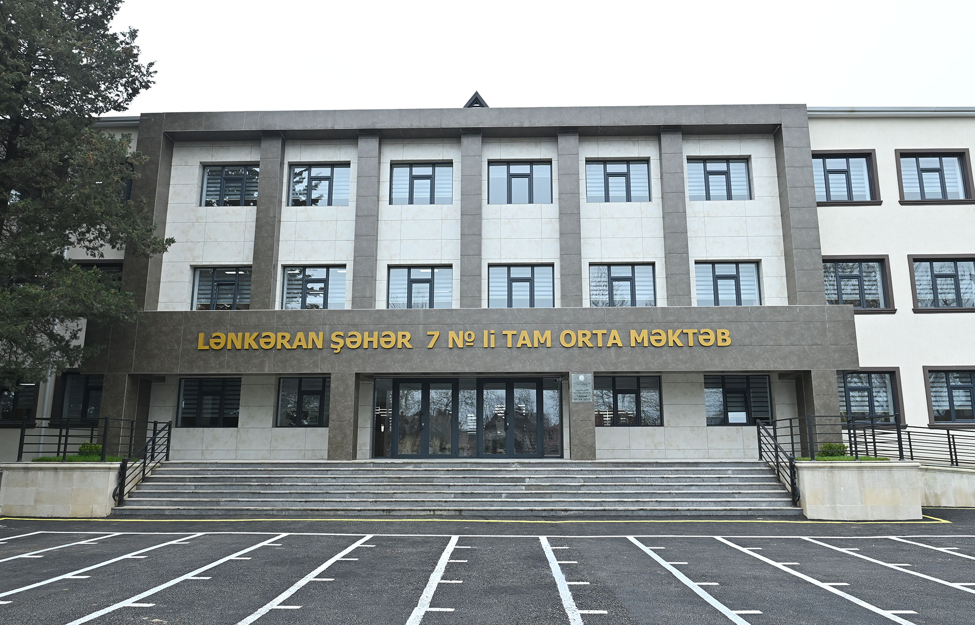 Lənkəran şəhər 7 nömrəli tam orta məktəbin açılışı olub