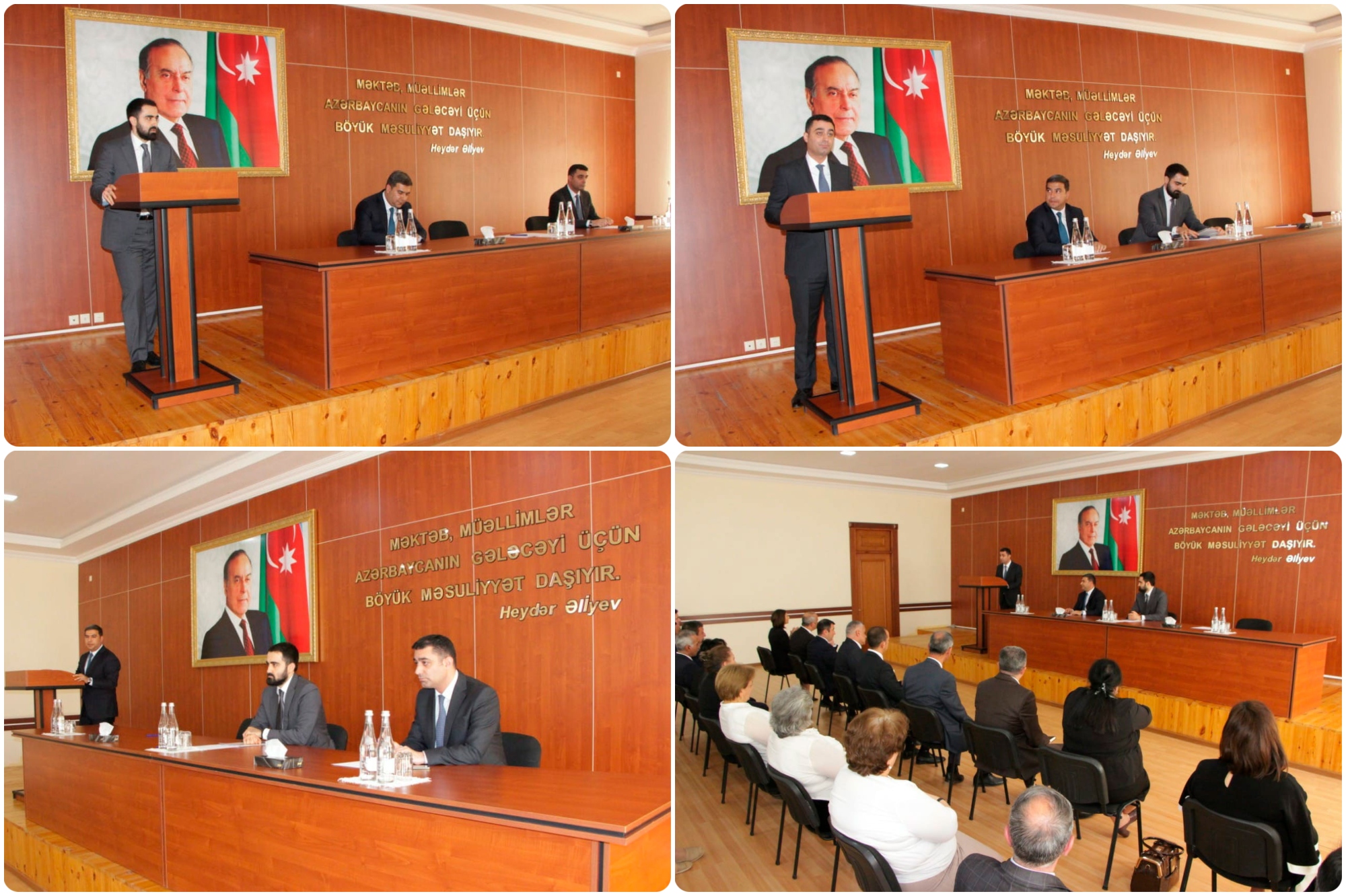 Regional təhsil idarələrinin müdirlərinin təqdimat mərasimi keçirilib