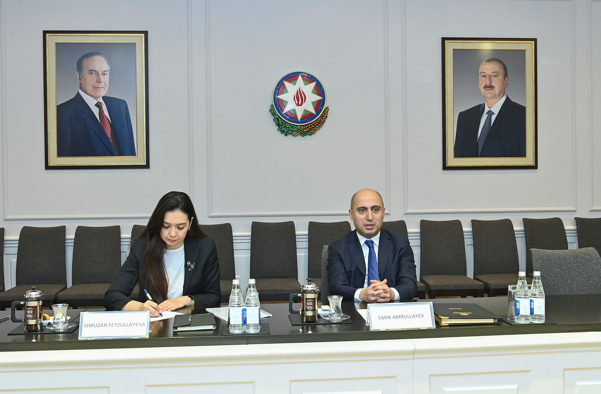 Elm və təhsil naziri Ukraynanın Azərbaycandakı səfiri ilə görüşüb