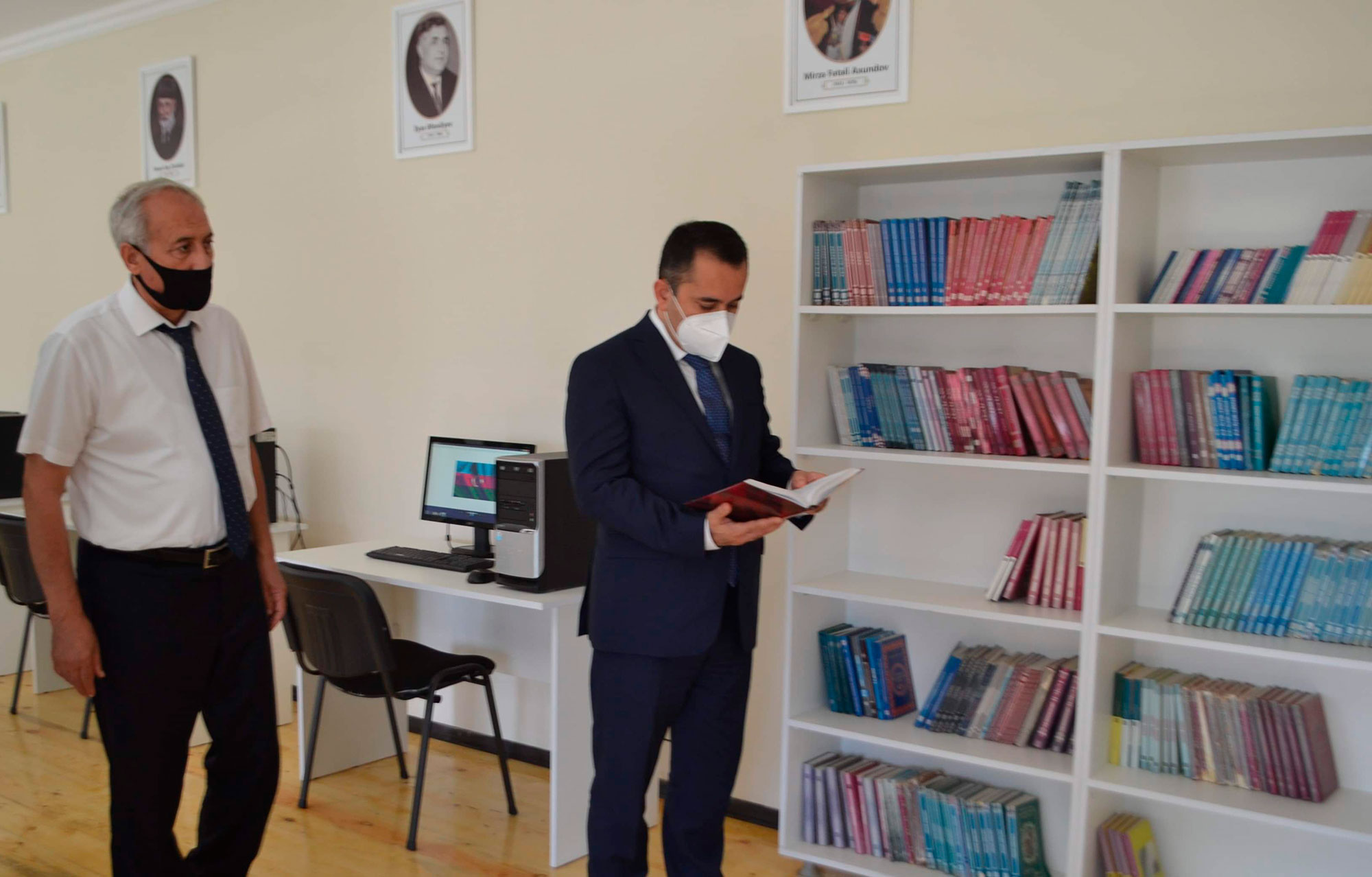 Mingəçevirdə məktəb açılışı