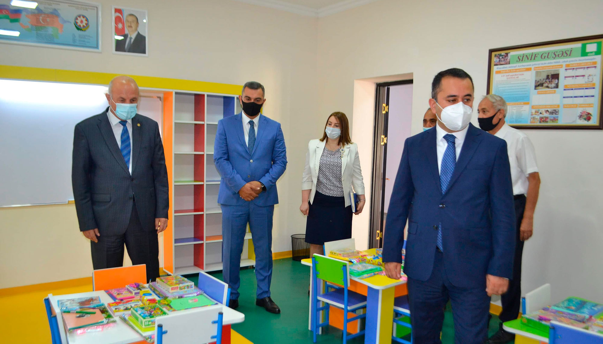Mingəçevirdə məktəb açılışı