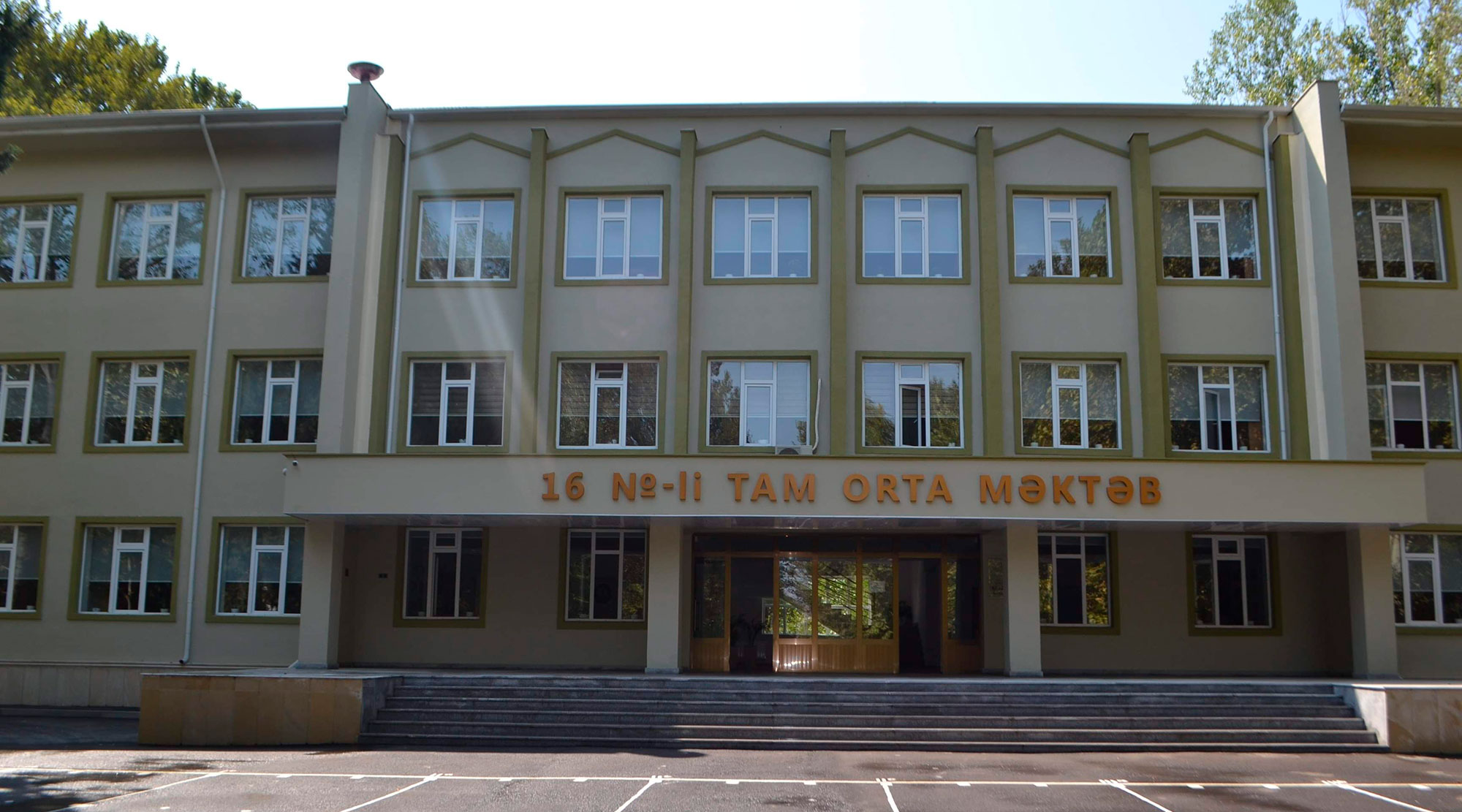 Mingəçevirdə məktəb açılışı