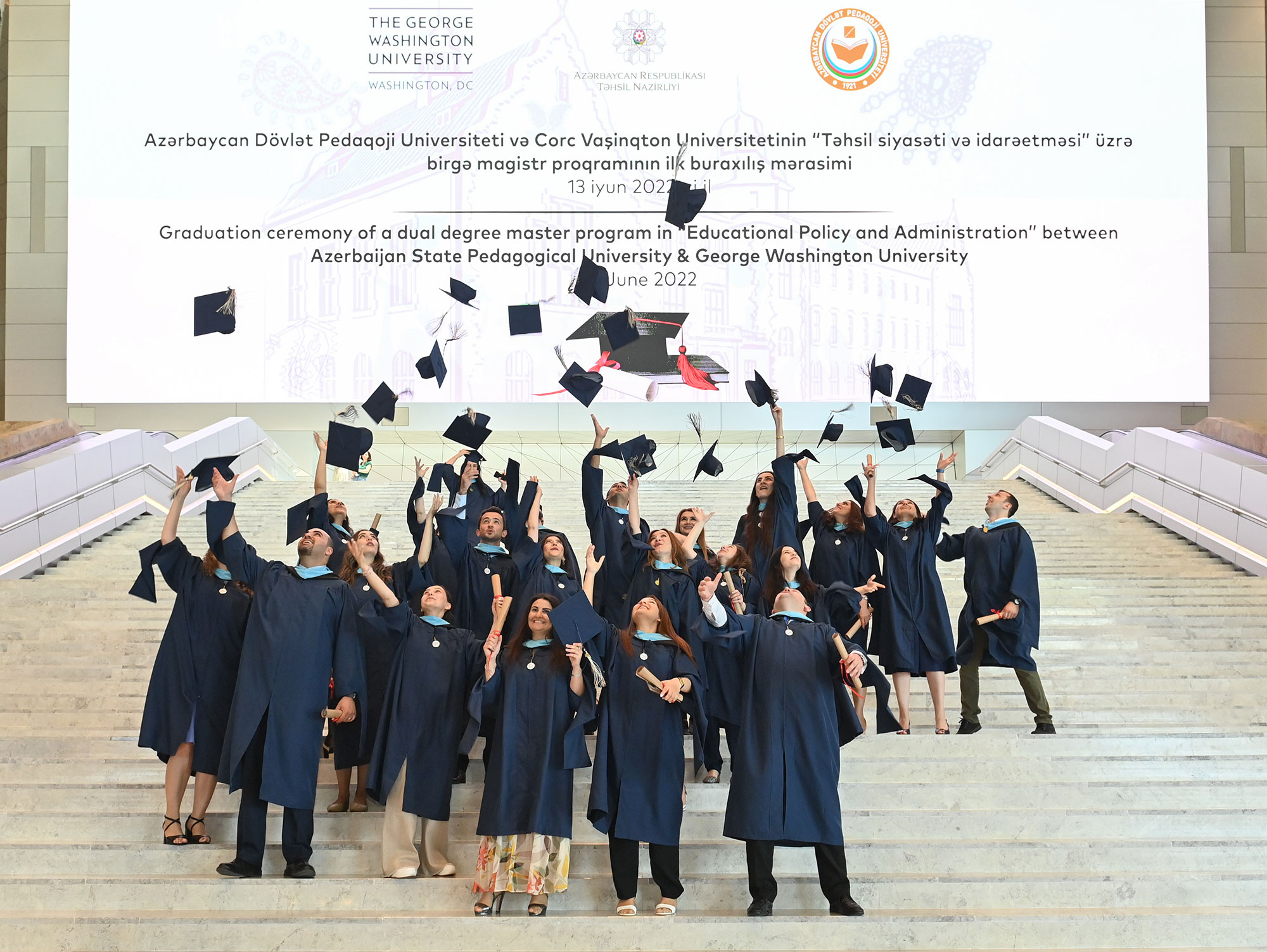 ADPU-CVU ikili diplom proqramının ilk məzun buraxılışı