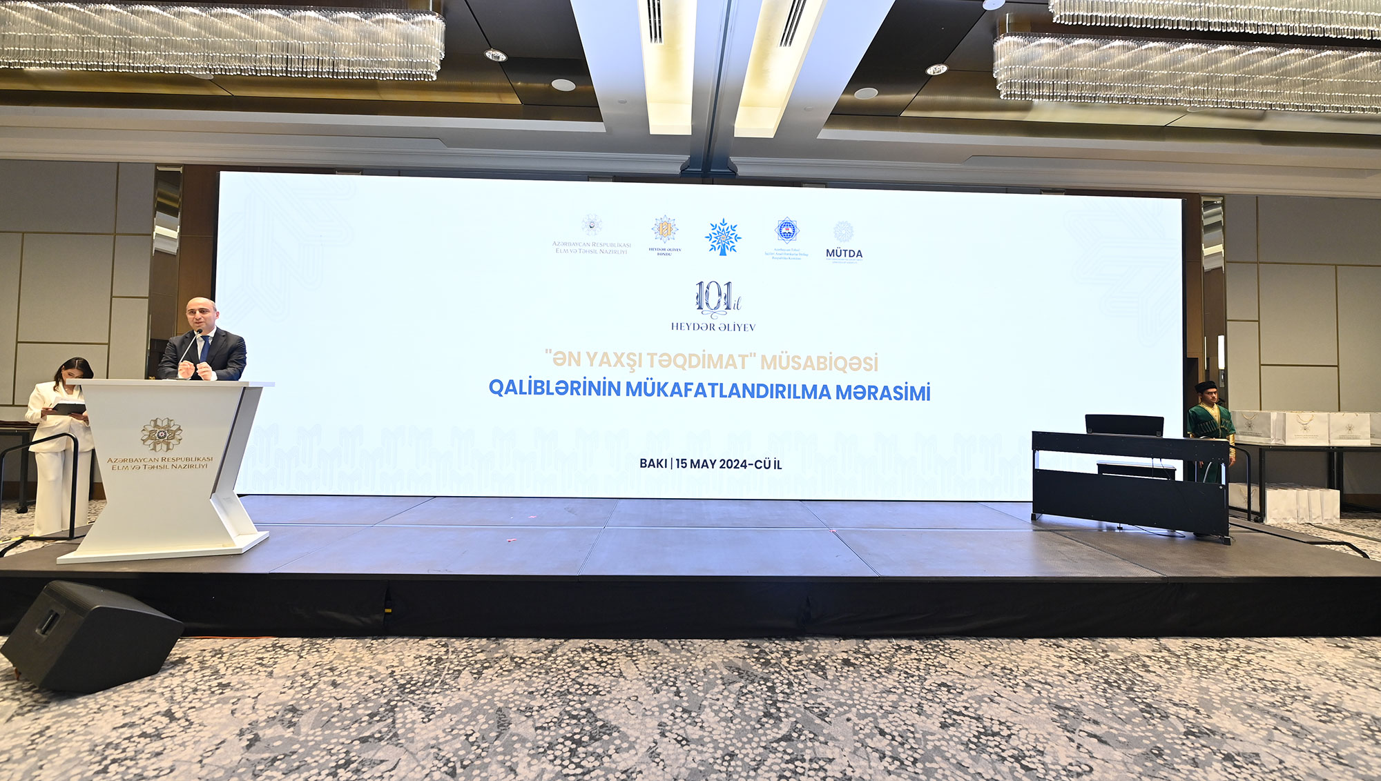 “Ən yaxşı təqdimat” müsabiqəsinin qalibləri mükafatlandırılıb