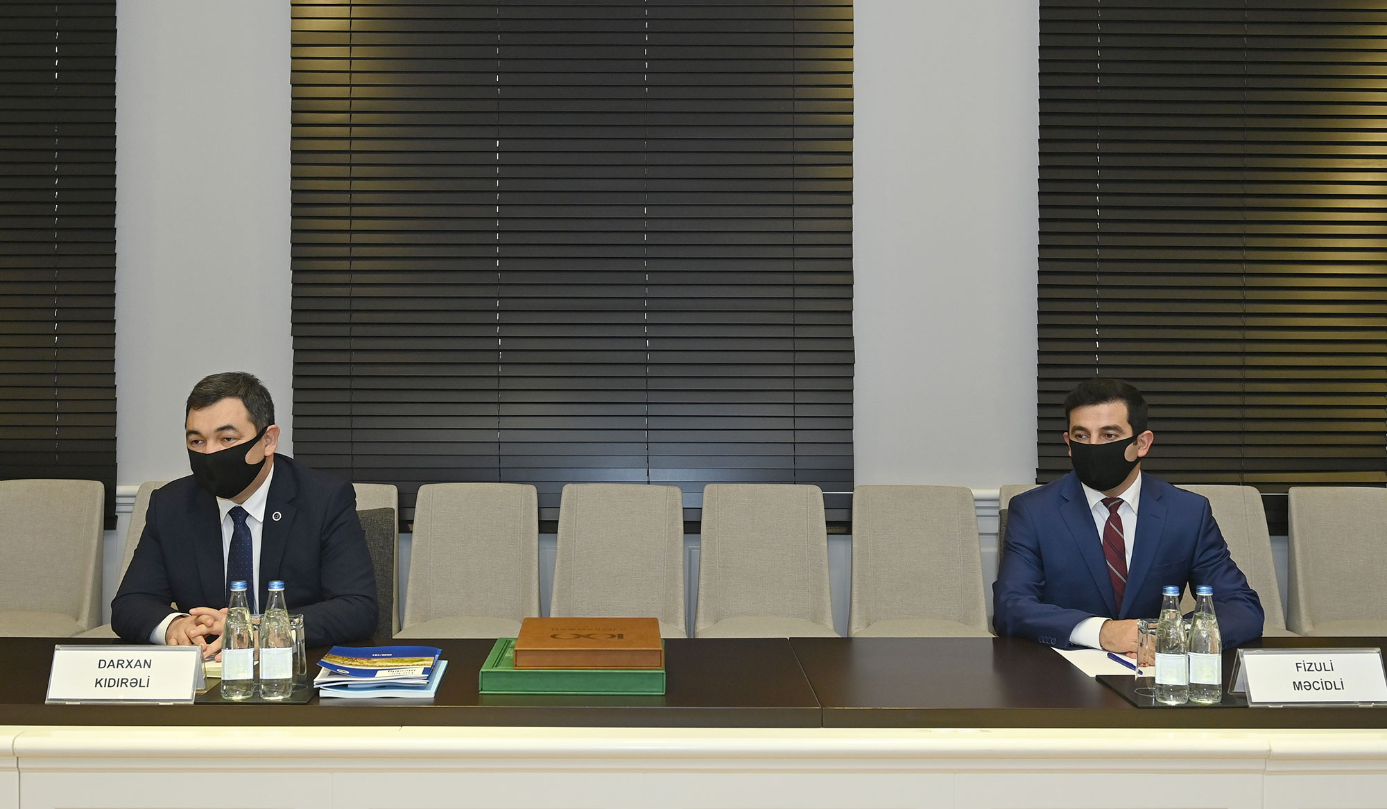 Təhsil naziri Beynəlxalq Türk Akademiyasının prezidenti ilə görüşüb