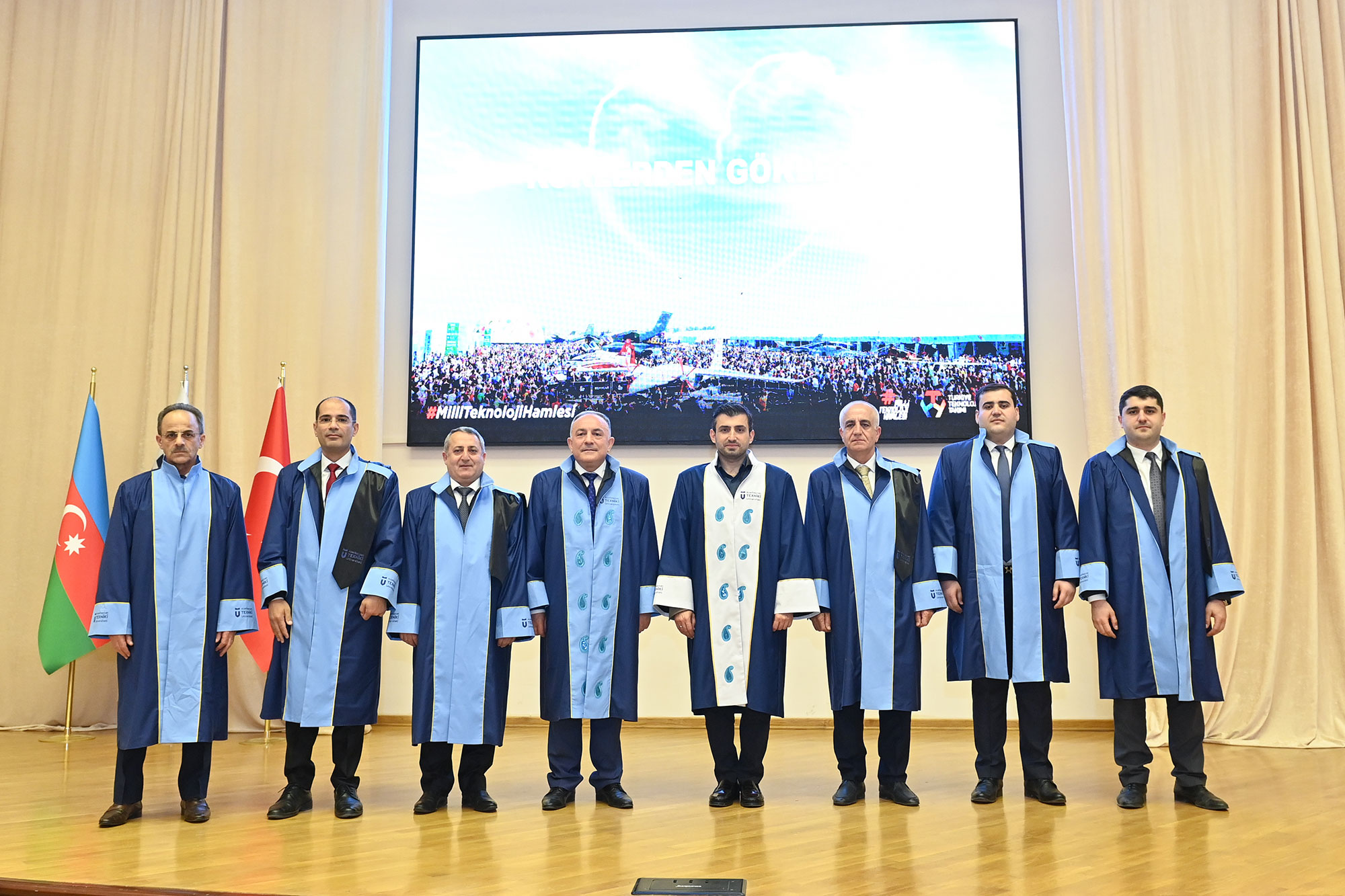 Selçuk Bayraktara Azərbaycan Texniki Universitetinin fəxri doktoru adı verilib