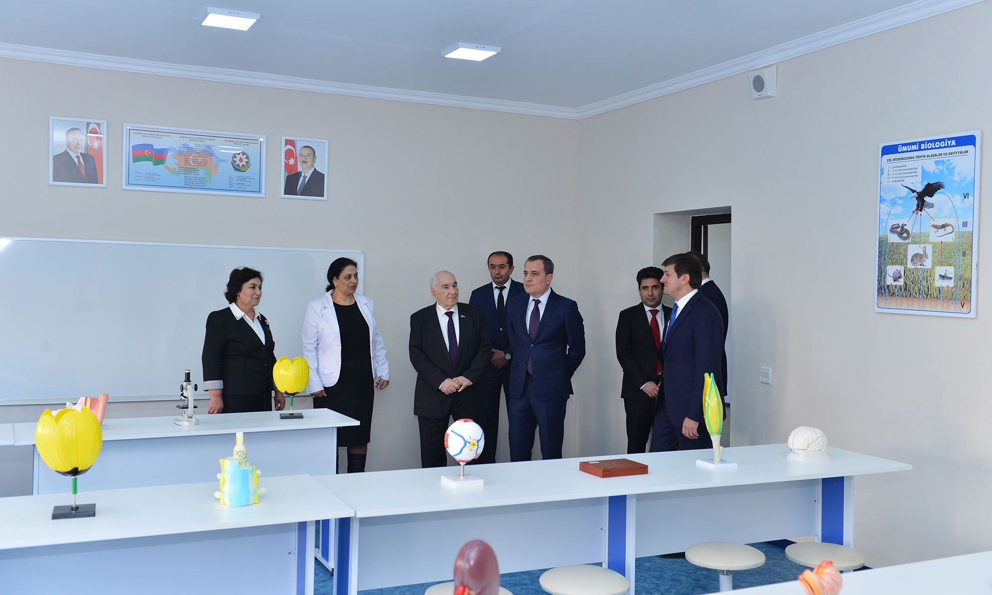 Təhsil naziri Vəndam qəsəbəsindəki yeni məktəbin açılışında