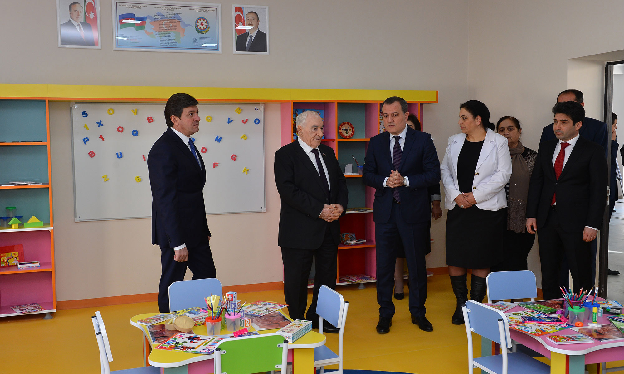 Təhsil naziri Vəndam qəsəbəsindəki yeni məktəbin açılışında