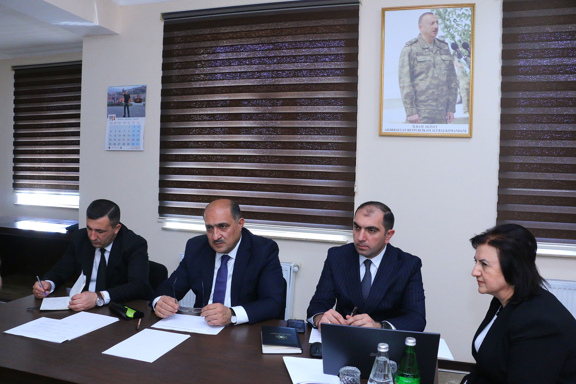 Nazir müavini İdris İsayev Füzuli rayonunda olub