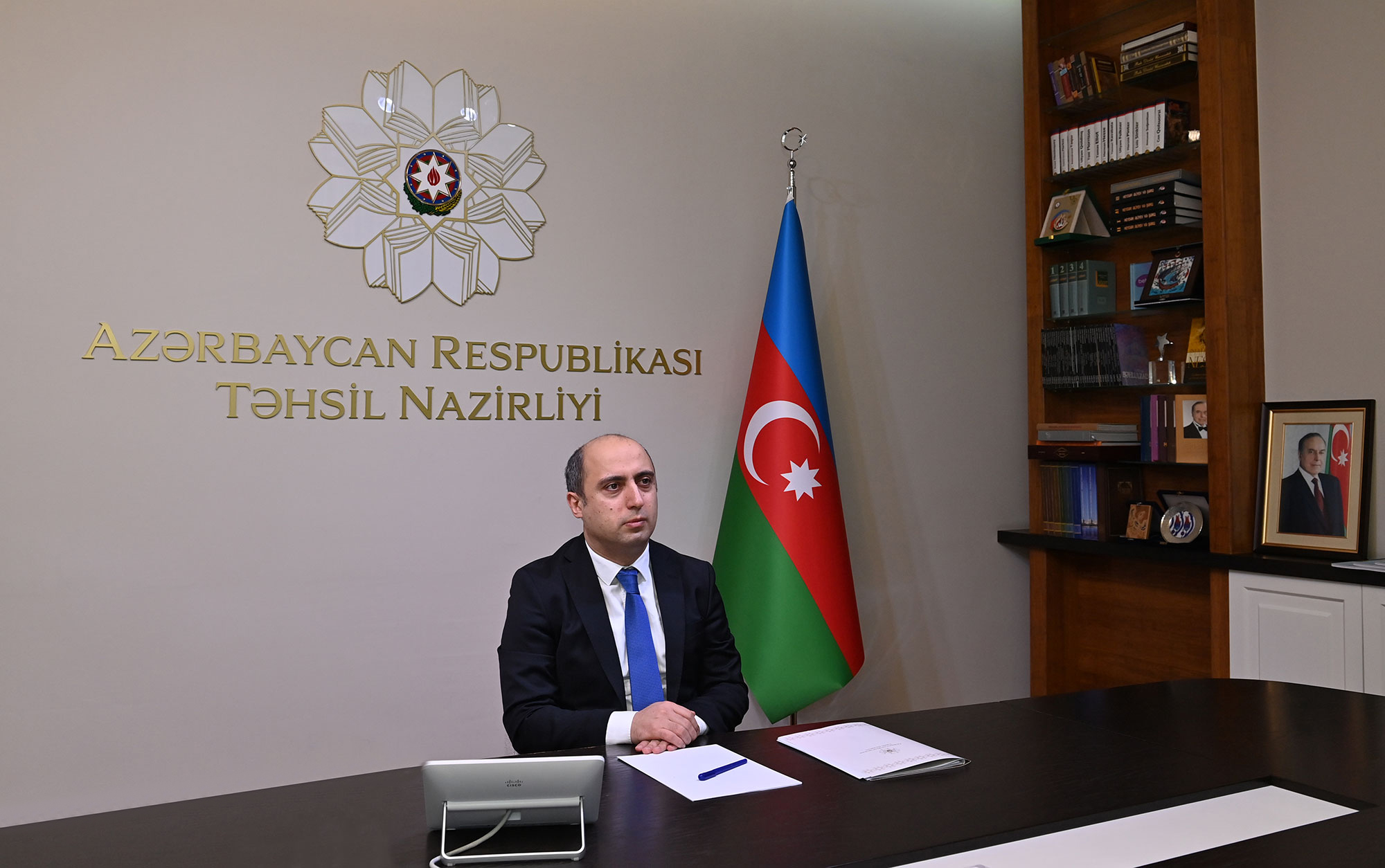 Təhsil naziri “Clarivate Analytics” şirkətinin nümayəndə heyəti ilə görüşüb