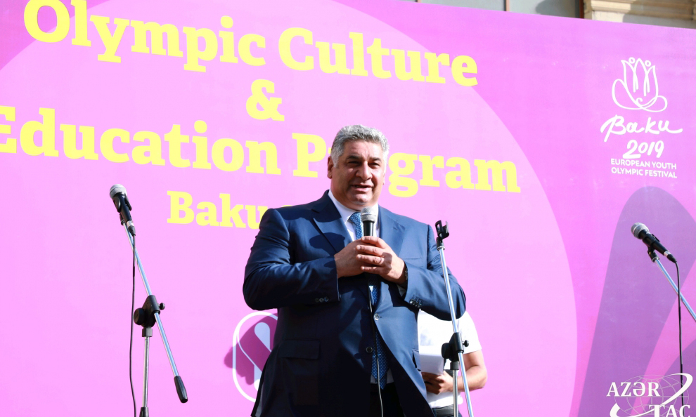 Atletlər kəndində “Olimpiya mədəniyyəti və təhsil proqramı” pavilyonunun açılışı olub