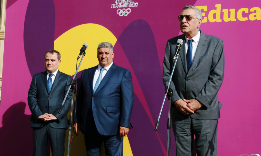 Atletlər kəndində “Olimpiya mədəniyyəti və təhsil proqramı” pavilyonunun açılışı olub
