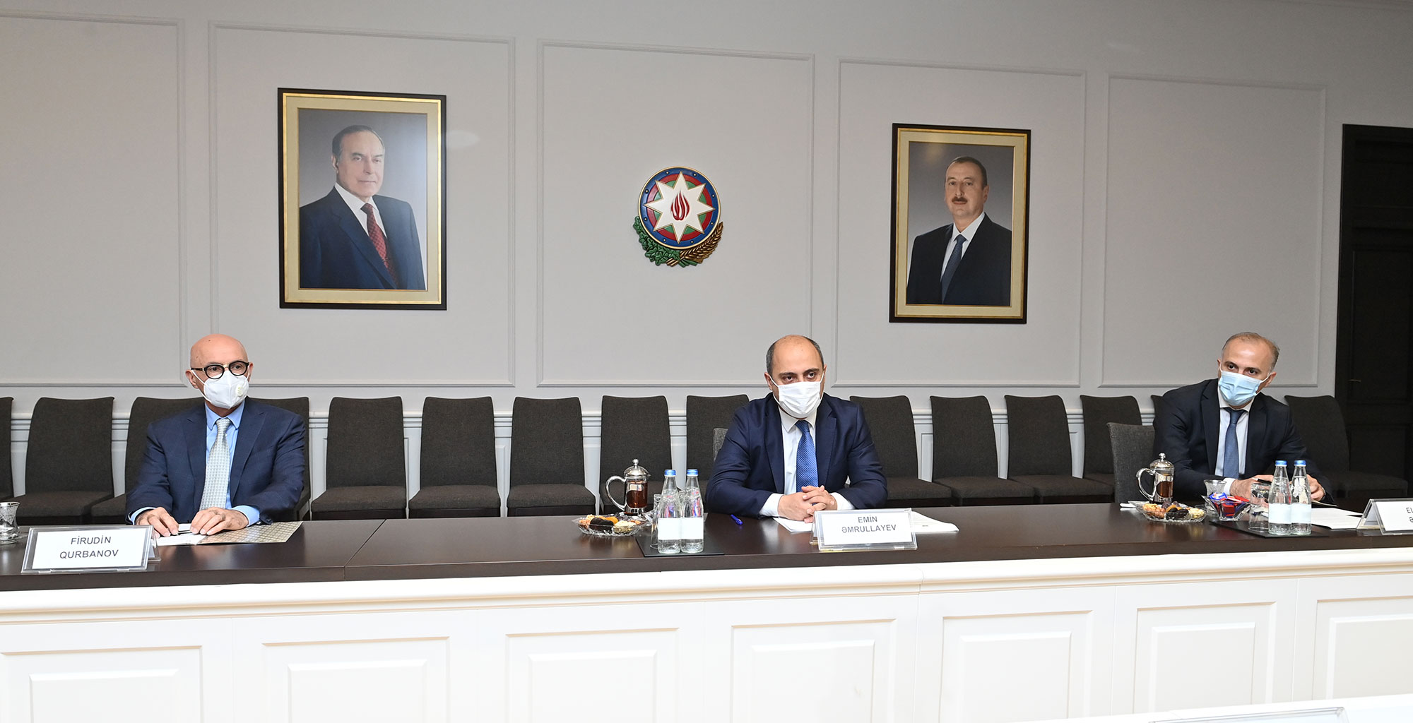 Təhsil naziri Milli Olimpiya Komitəsinin vitse-prezidenti ilə görüşüb