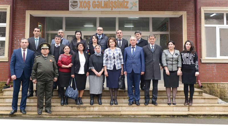 Təhsil nazirinin müavini Məhəbbət Vəliyeva cənub bölgəsində səfərdədir