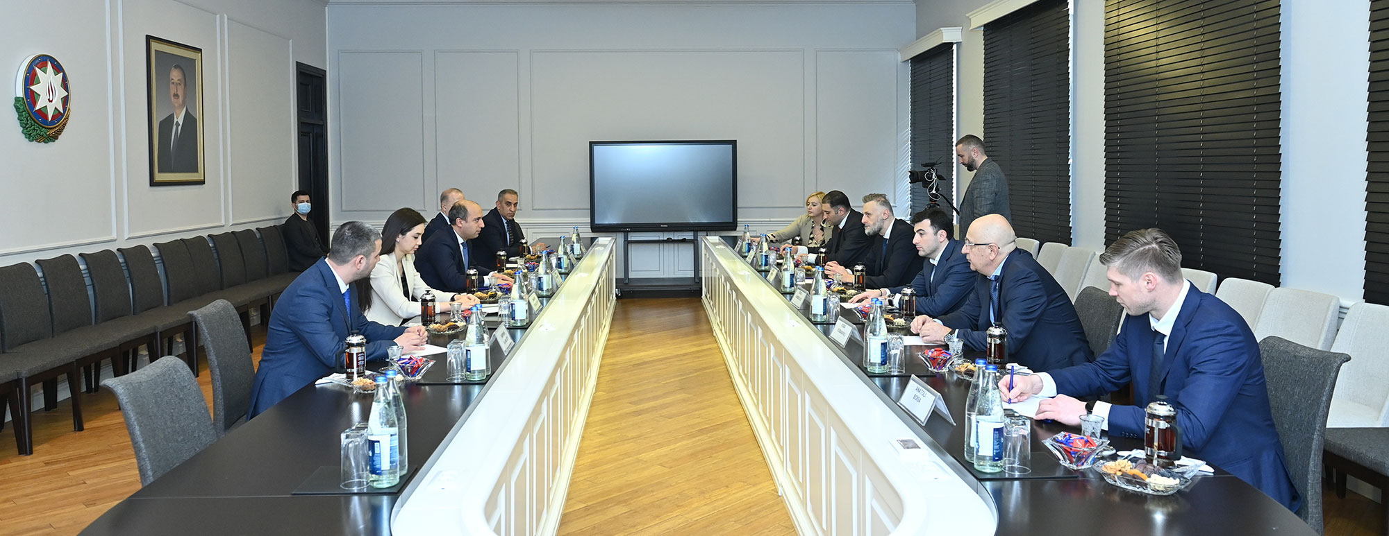 Azərbaycan və Gürcüstan Basketbol federasiyalarının nümayəndələri arasında görüş
