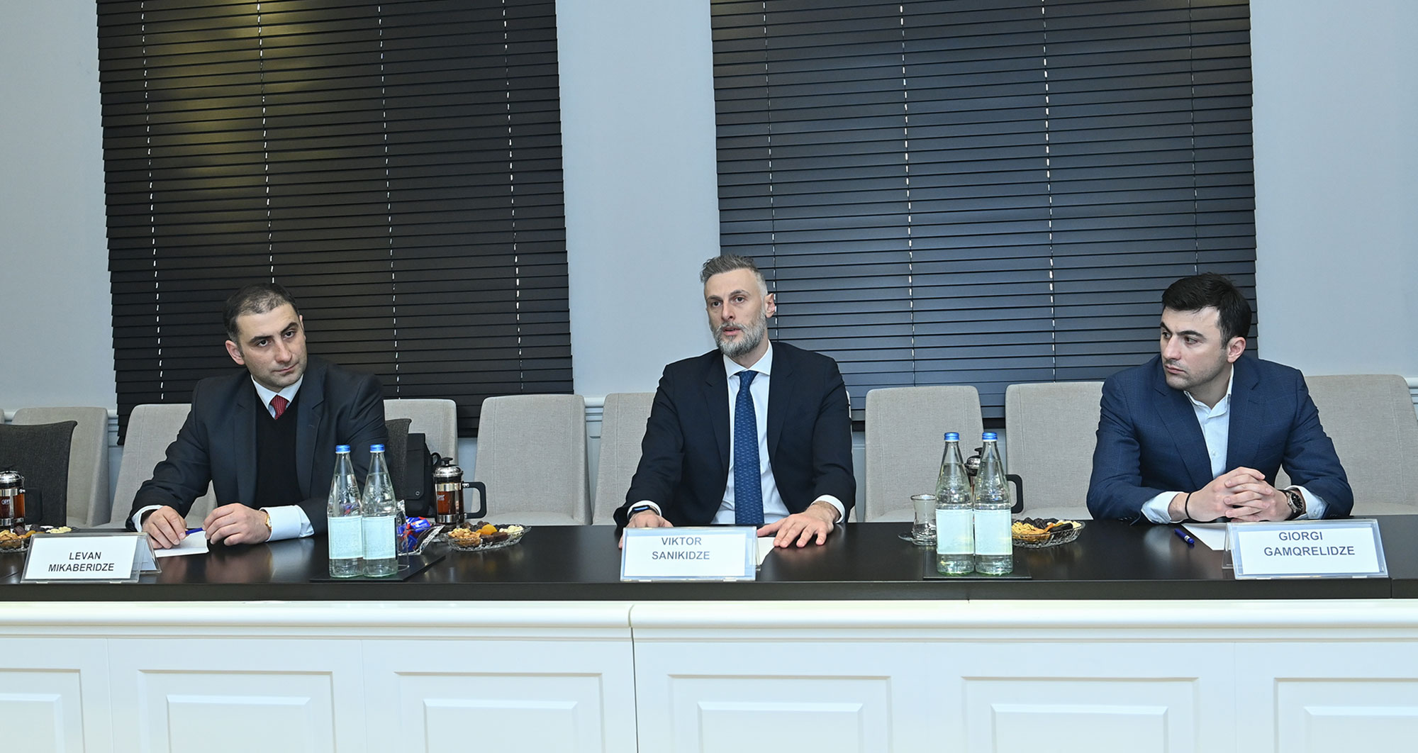 Azərbaycan və Gürcüstan Basketbol federasiyalarının nümayəndələri arasında görüş