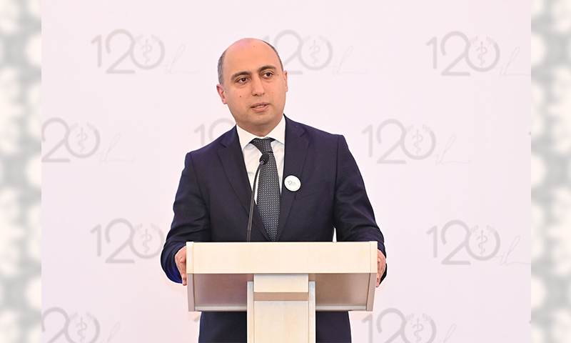 1 nömrəli Bakı Tibb kollecinin 120 illik yubileyinə həsr olunmuş tədbir keçirilib