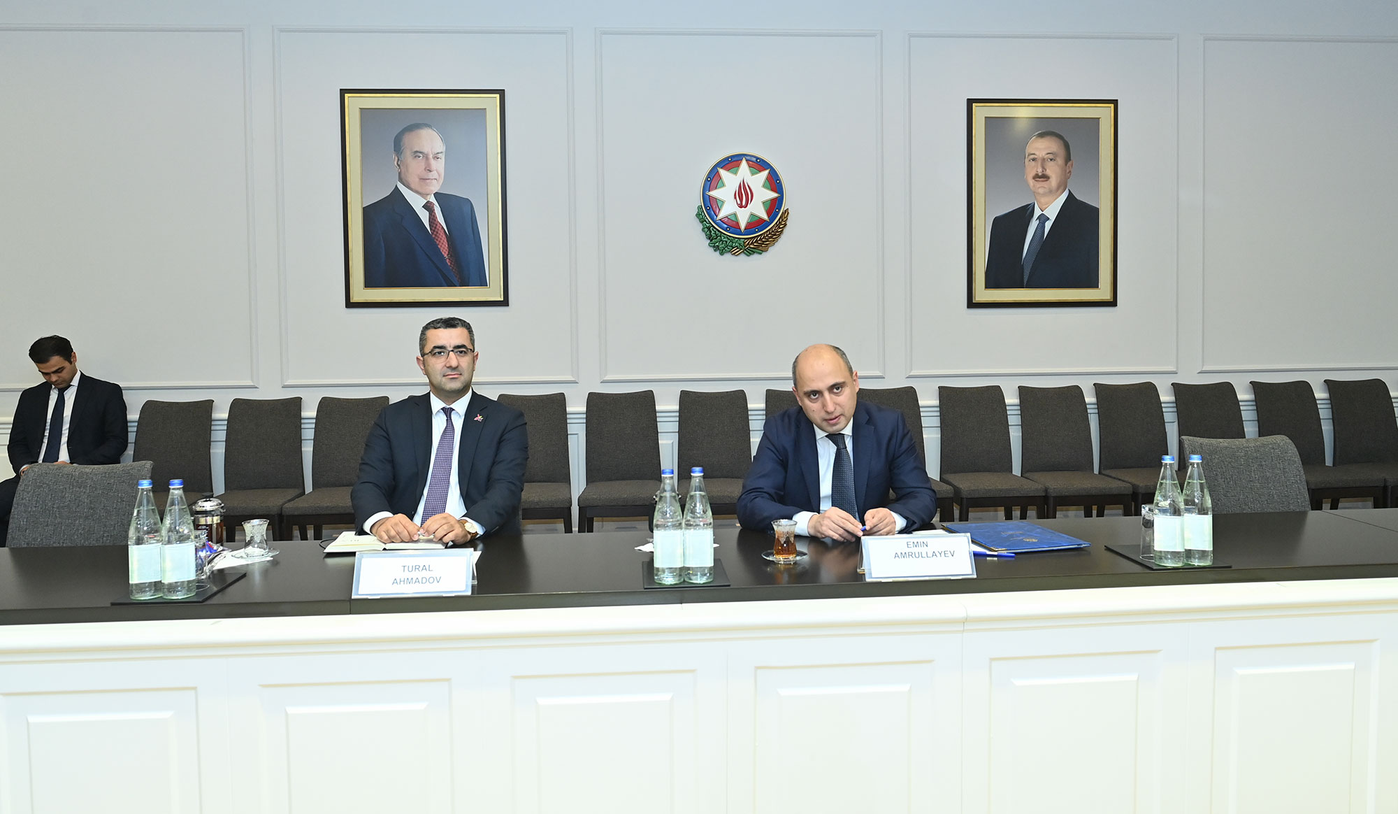 Təhsil naziri Çex Respublikasının ölkəmizdəki səfiri ilə görüşüb