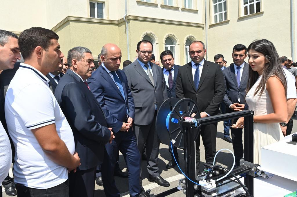 Elm və təhsil naziri Bərdədə Aqrar İnnovasiya Festivalında iştirak edib