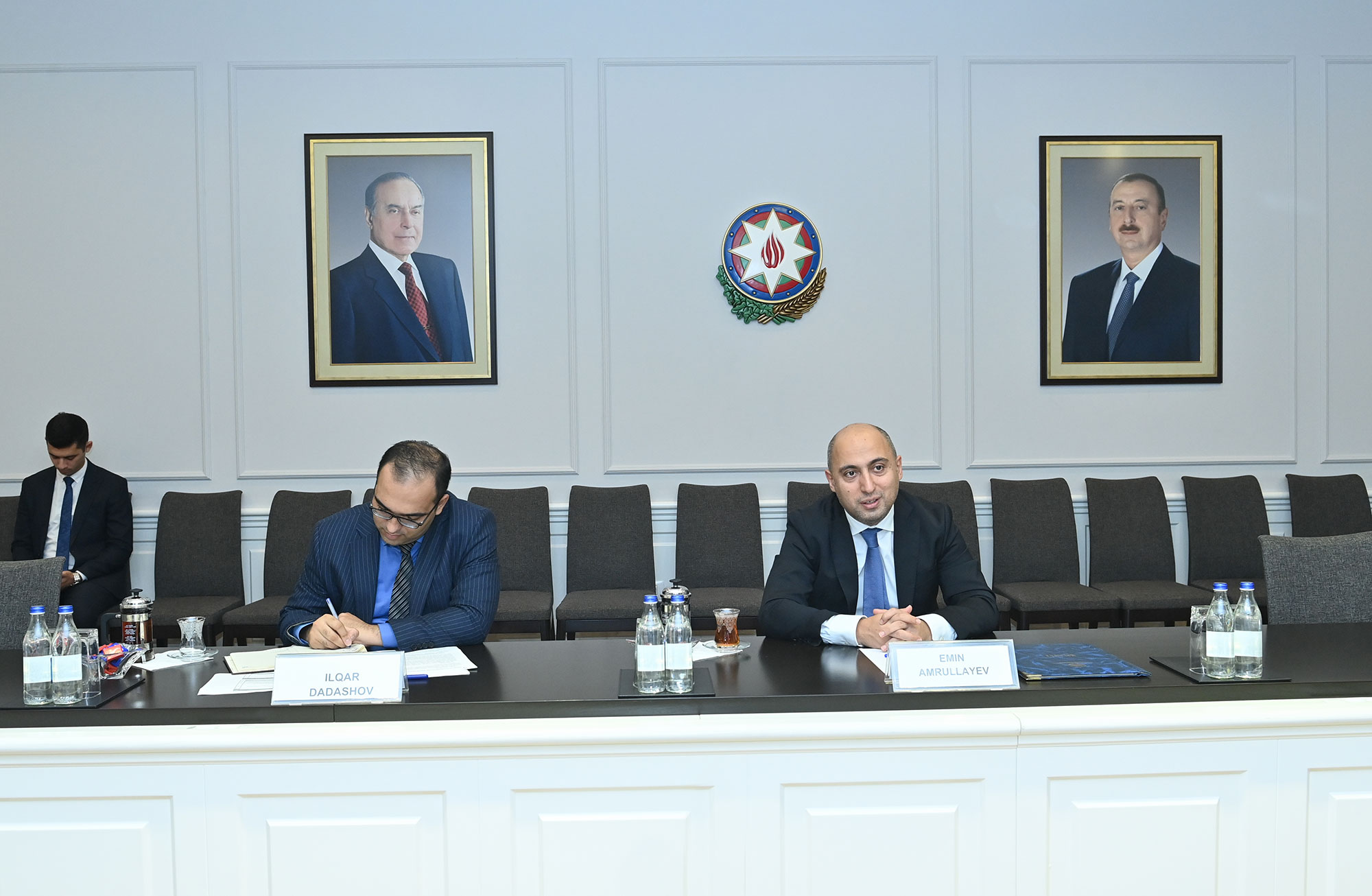 Elm və təhsil naziri Polşanın ölkəmizdəki səfiri ilə görüşüb