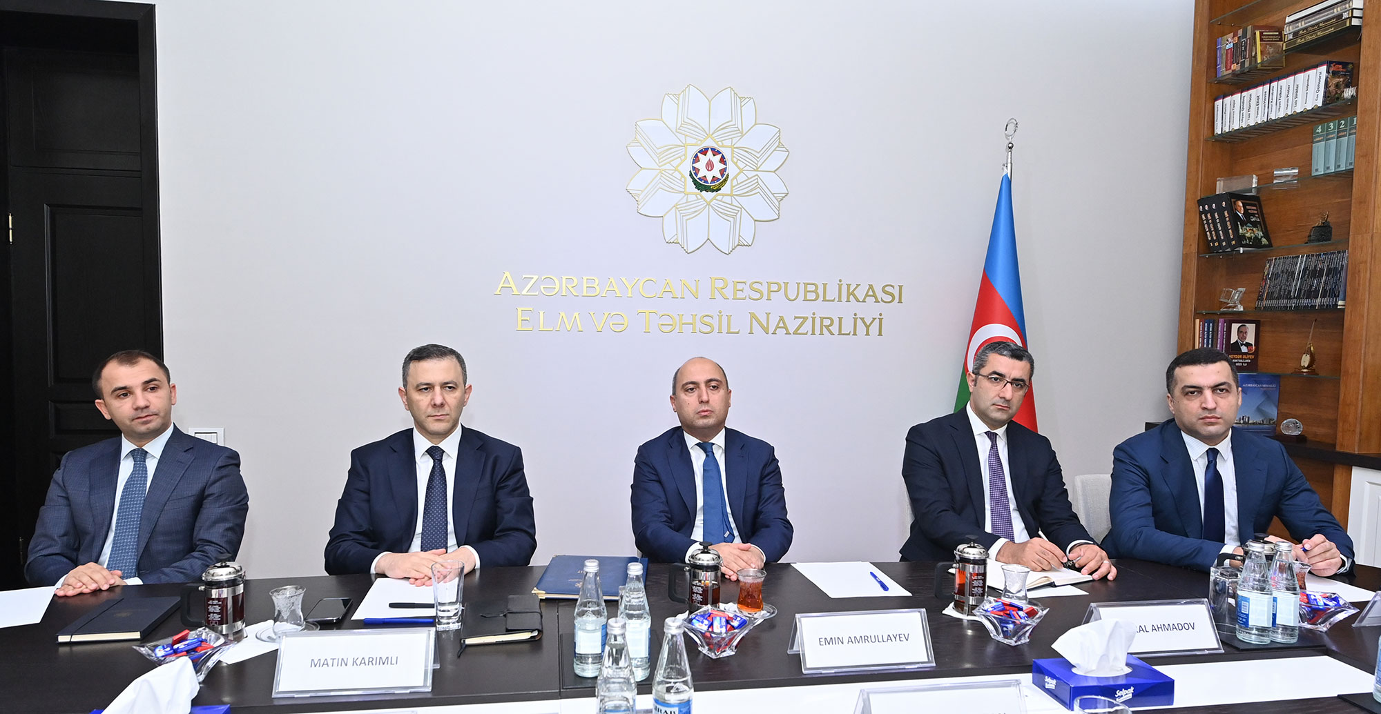 Elm və təhsil naziri Asiya İnkişaf Bankının Azərbaycandakı nümayəndəliyinin rəhbəri ilə görüşüb
