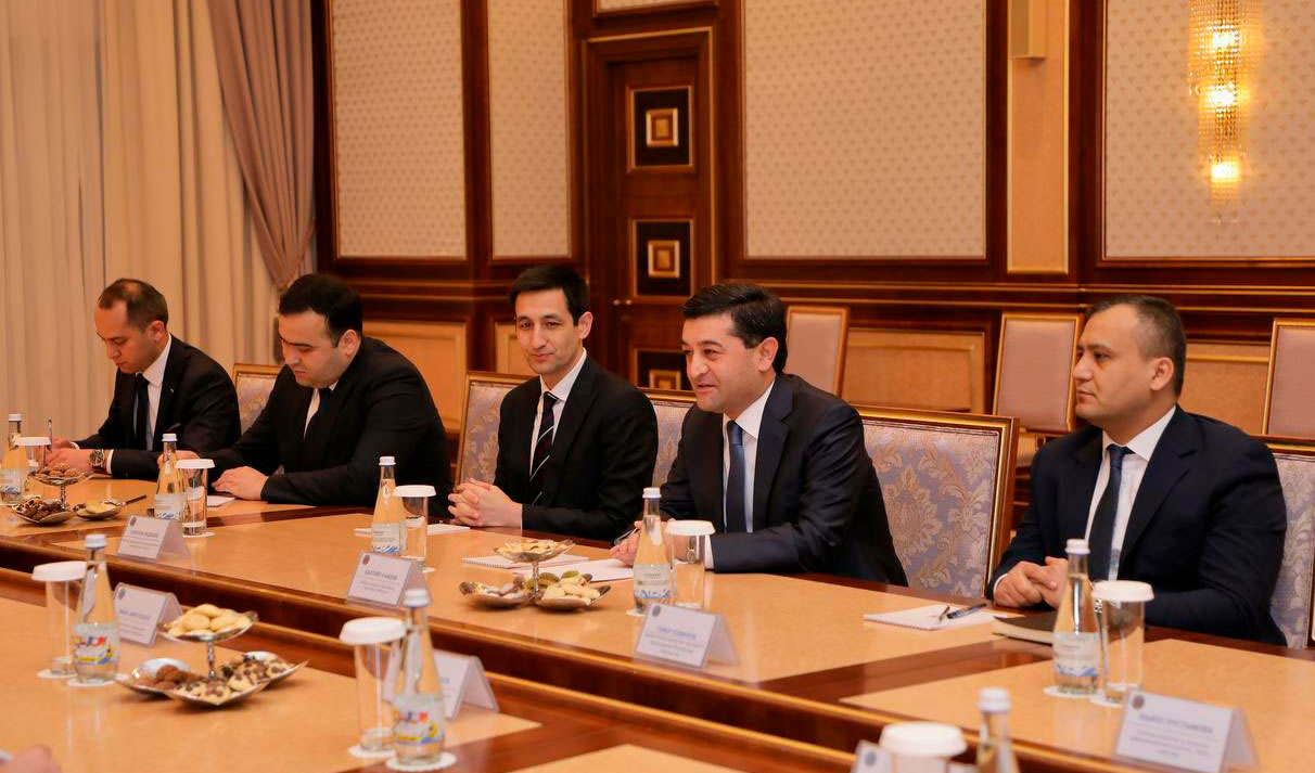 Emin Əmrullayev Özbəkistanın xalq təhsili naziri ilə görüşüb