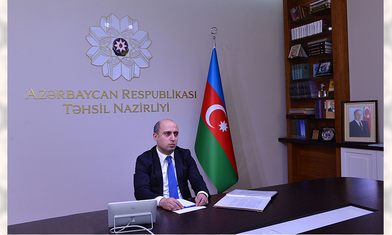 Təhsil naziri Gürcüstanın ölkəmizdəki səfiri ilə görüşüb