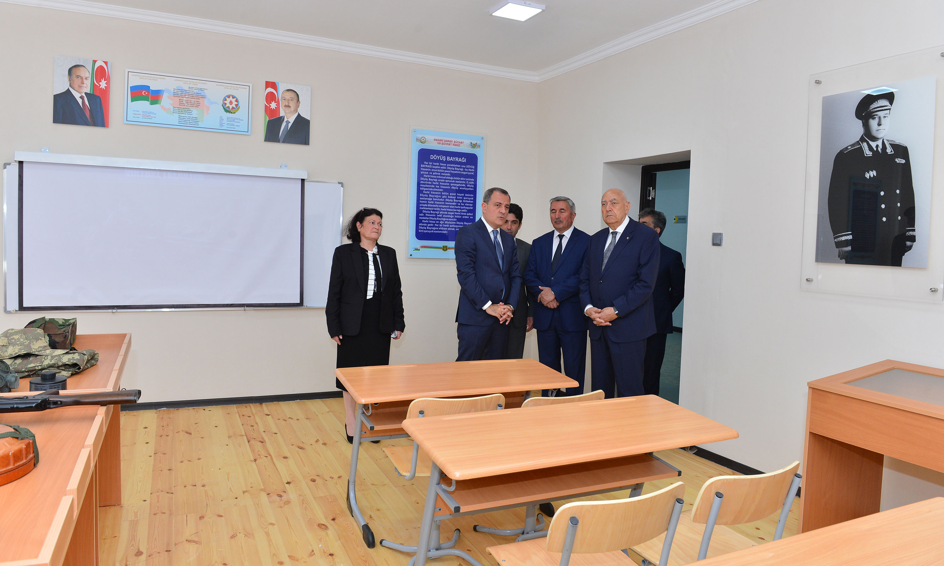 Təhsil naziri İsmayıllı rayonu Basqal qəsəbə tam orta məktəbinin açılışında