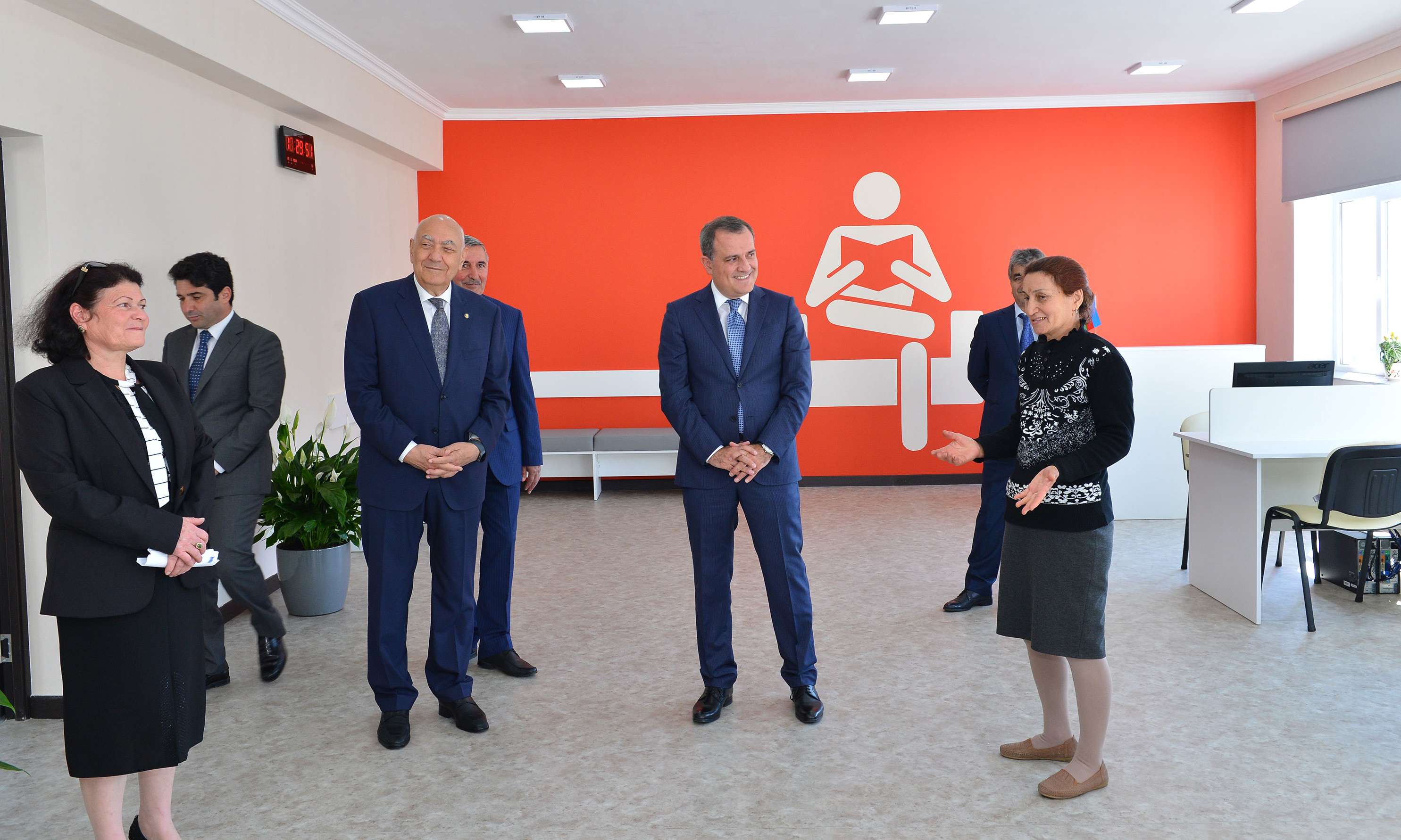 Təhsil naziri İsmayıllı rayonu Basqal qəsəbə tam orta məktəbinin açılışında