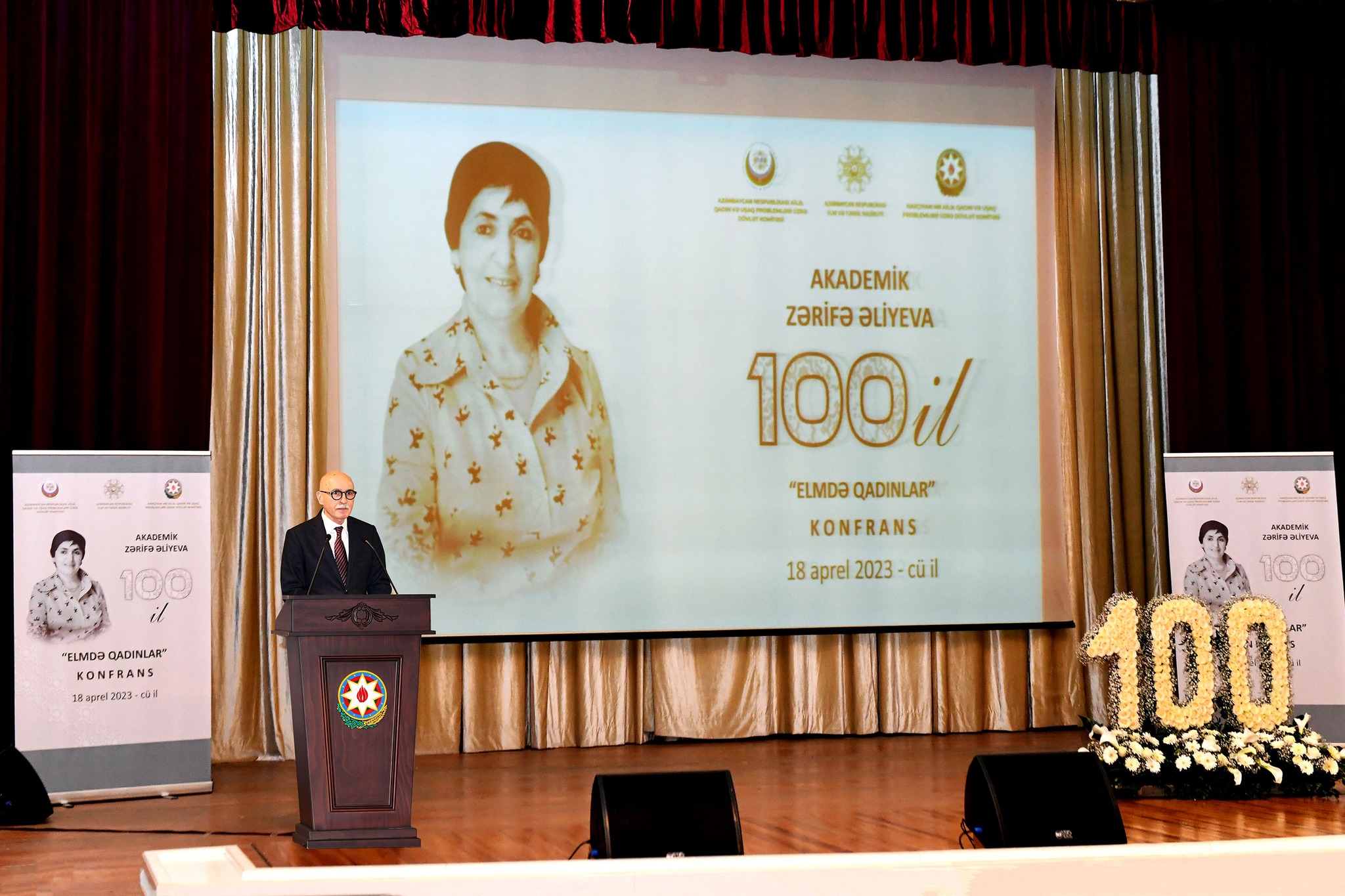 Akademik Zərifə xanım Əliyevanın anadan olmasının 100 illiyinə həsr olunmuş konfrans