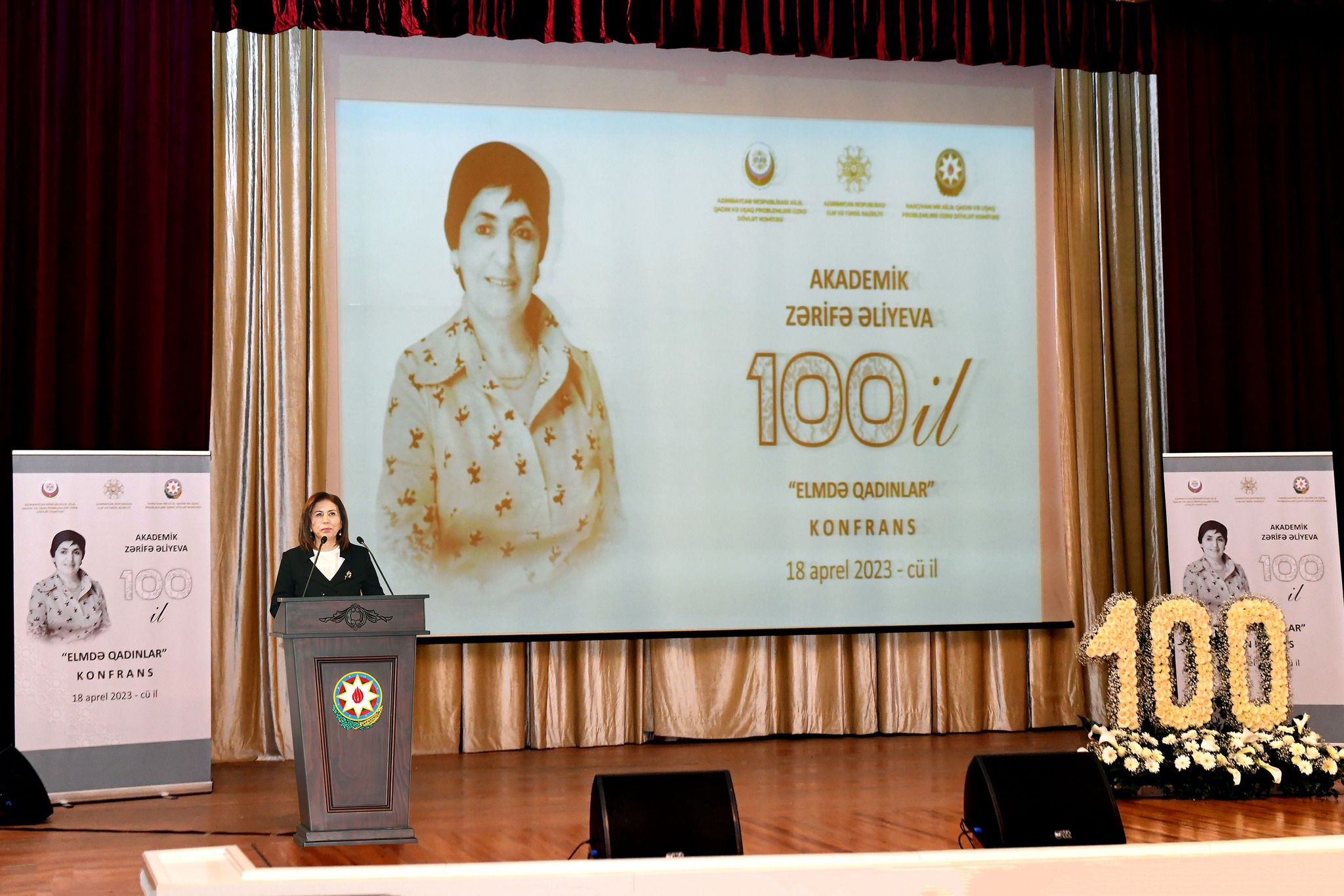 Akademik Zərifə xanım Əliyevanın anadan olmasının 100 illiyinə həsr olunmuş konfrans