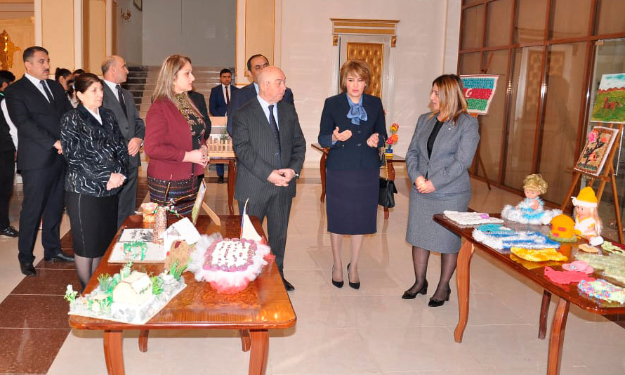 Kəlbəcər, Naftalan, Xocalı və Goranboy rayon təhsil işçiləri ilə görüş