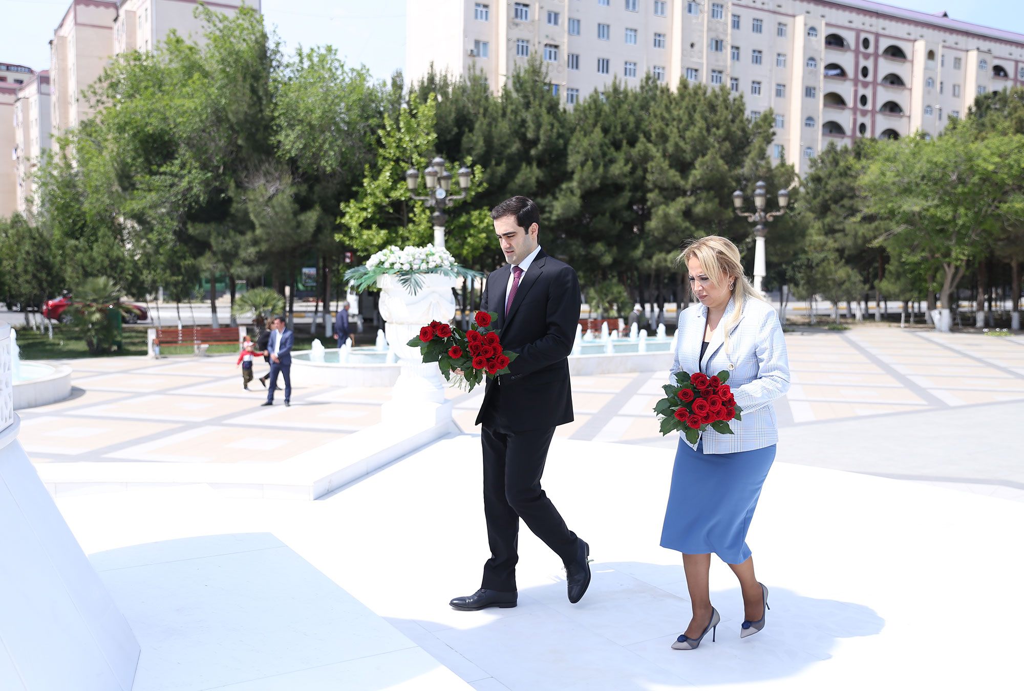 Nazir müavini Həsən Həsənli Sumqayıtda vətəndaşları qəbul edib