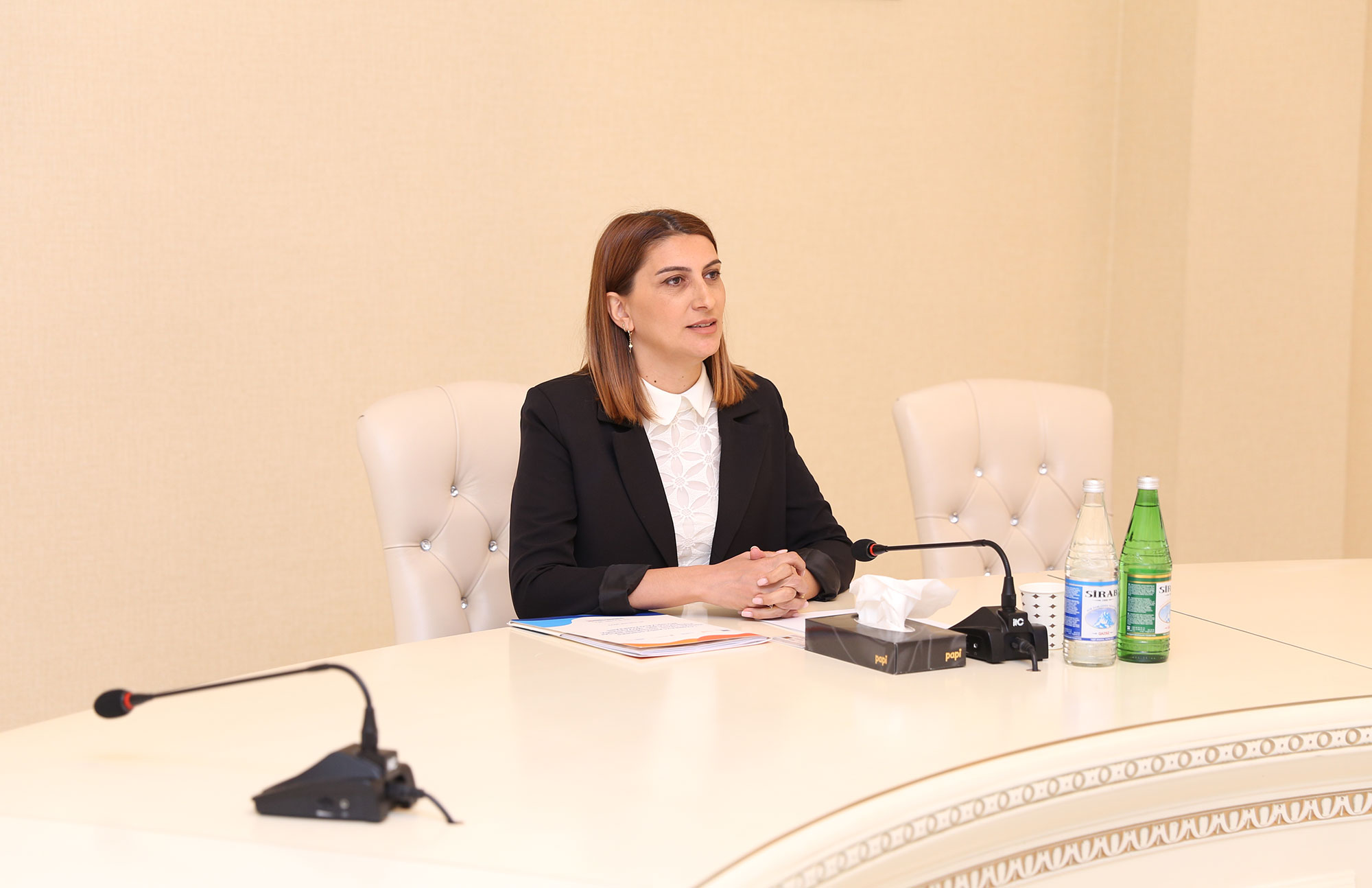 Nazir müavini Həsən Həsənli Sumqayıtda vətəndaşları qəbul edib