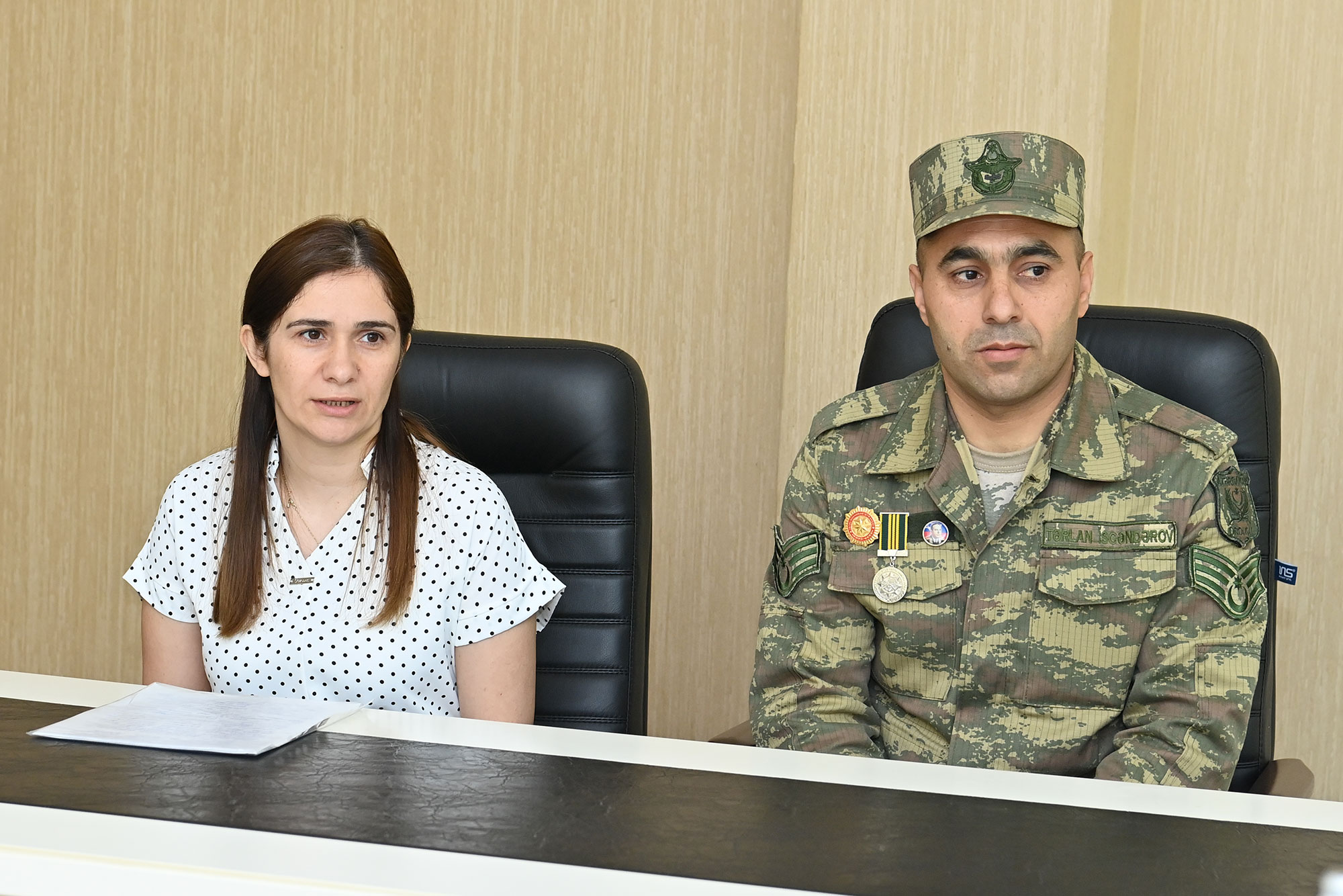 Elm və təhsil naziri Qusarda vətəndaşları qəbul edib