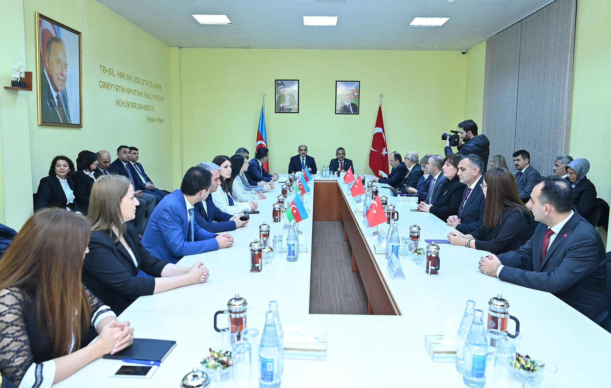 Türkiyənin milli təhsil naziri peşə mərkəzində