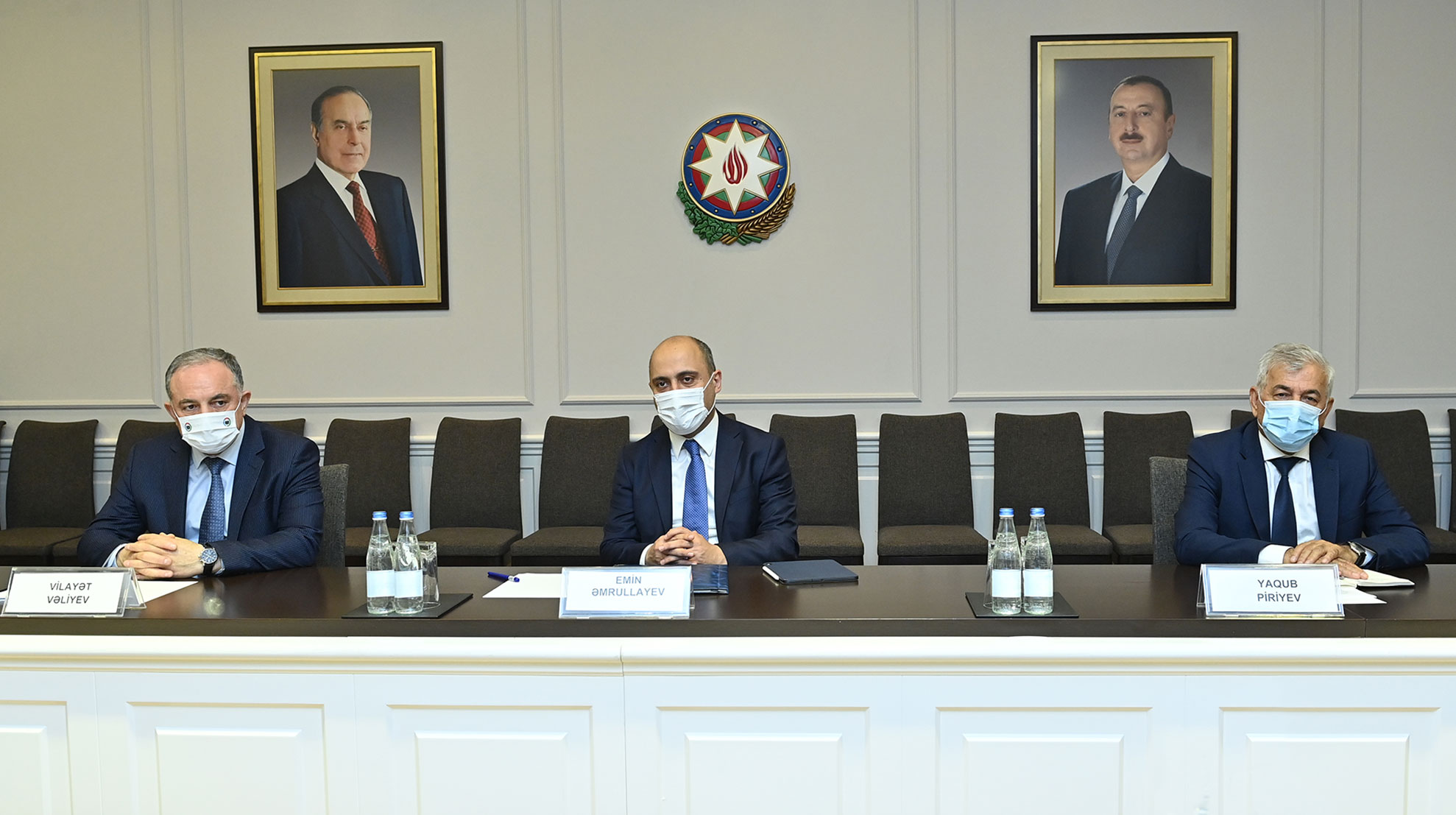 Təhsil naziri Qazi Universitetinin nümayəndə heyəti ilə görüşüb