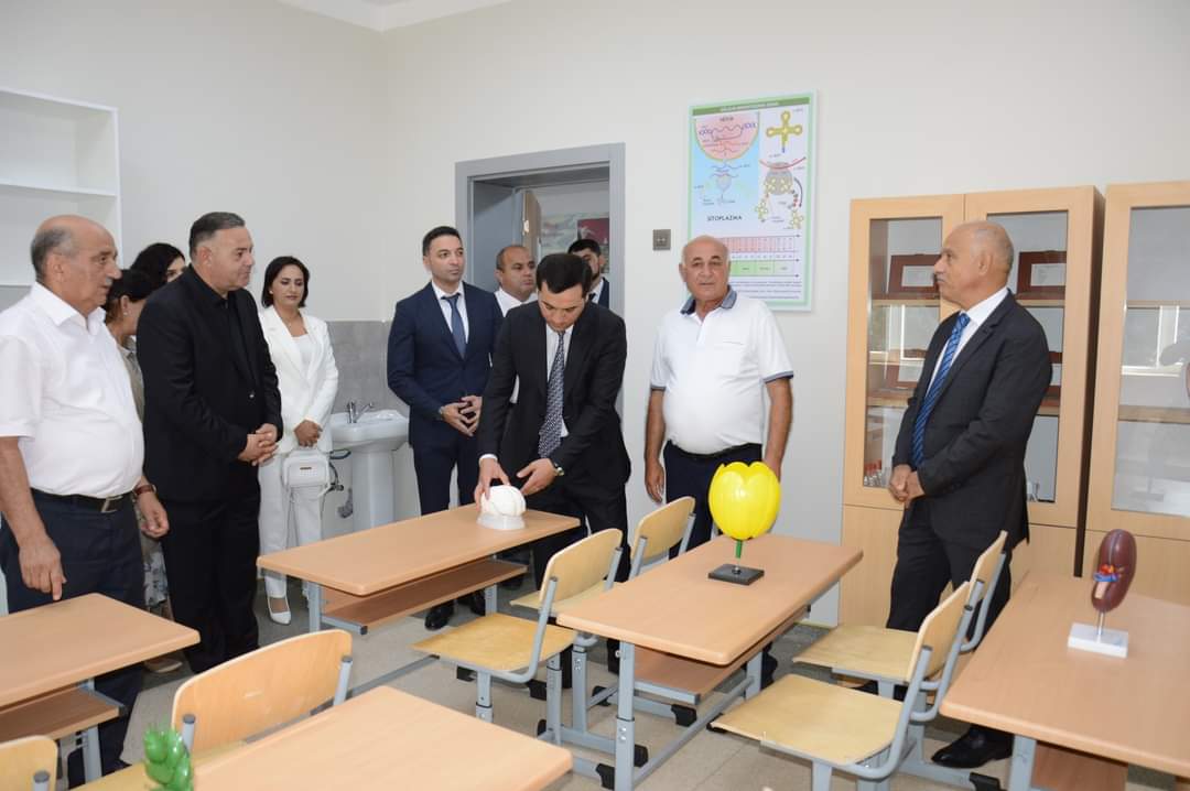Masallıda yeni məktəb binasının açılışı olub