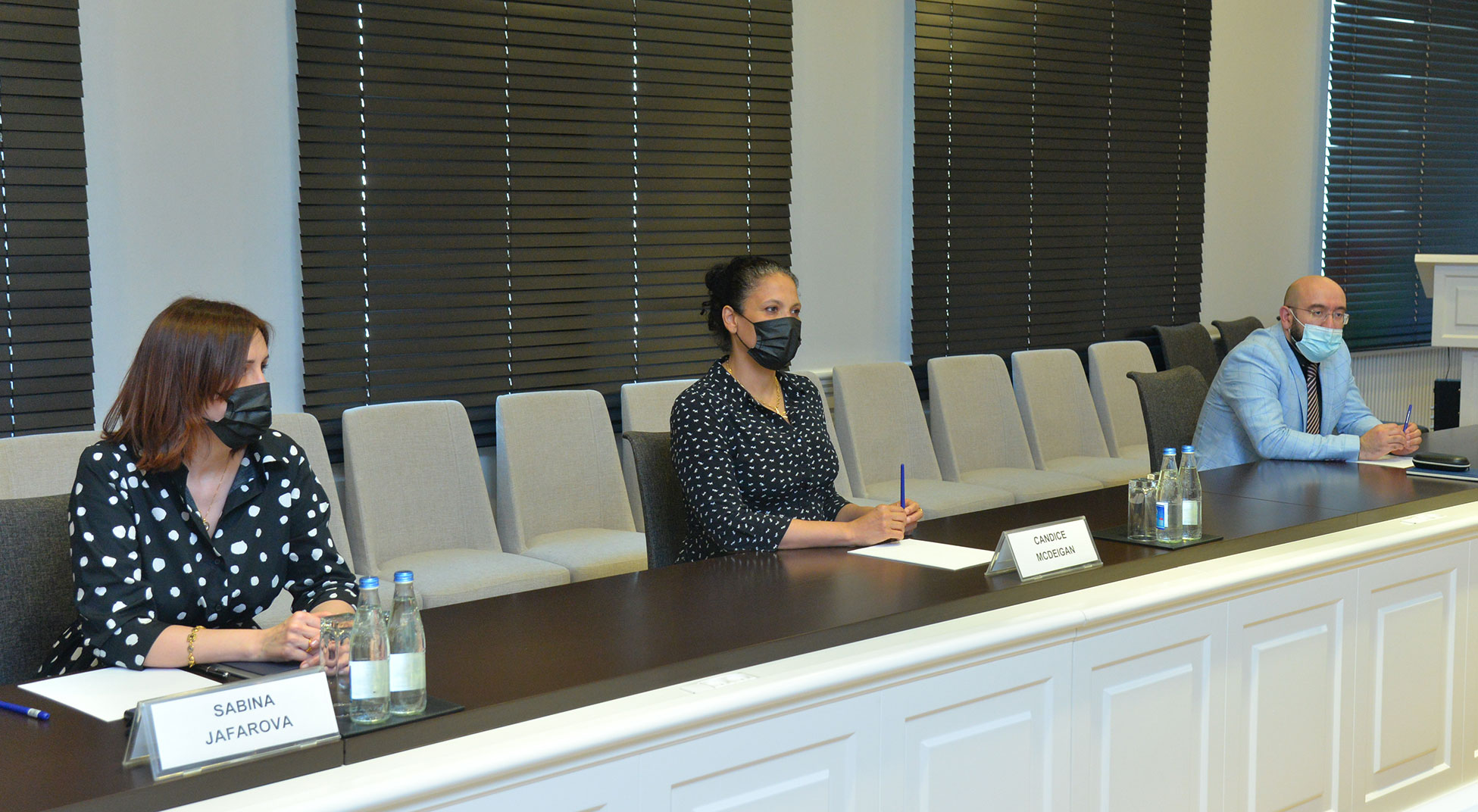 Təhsil naziri Asiya İnkişaf Bankının Azərbaycandakı nümayəndəliyinin yeni rəhbəri ilə görüşüb