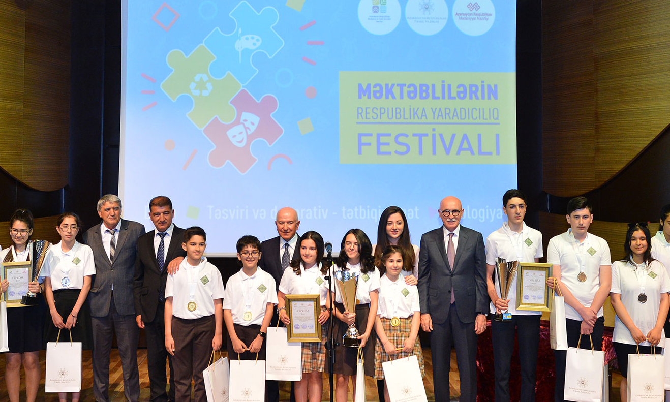 Respublika Yaradıcılıq Festivalı qaliblərinin təltifetmə mərasimi