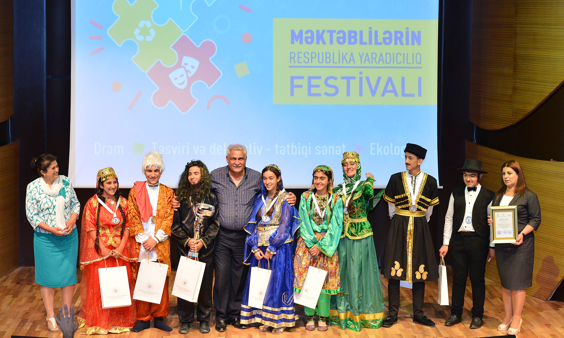 Respublika Yaradıcılıq Festivalı qaliblərinin təltifetmə mərasimi