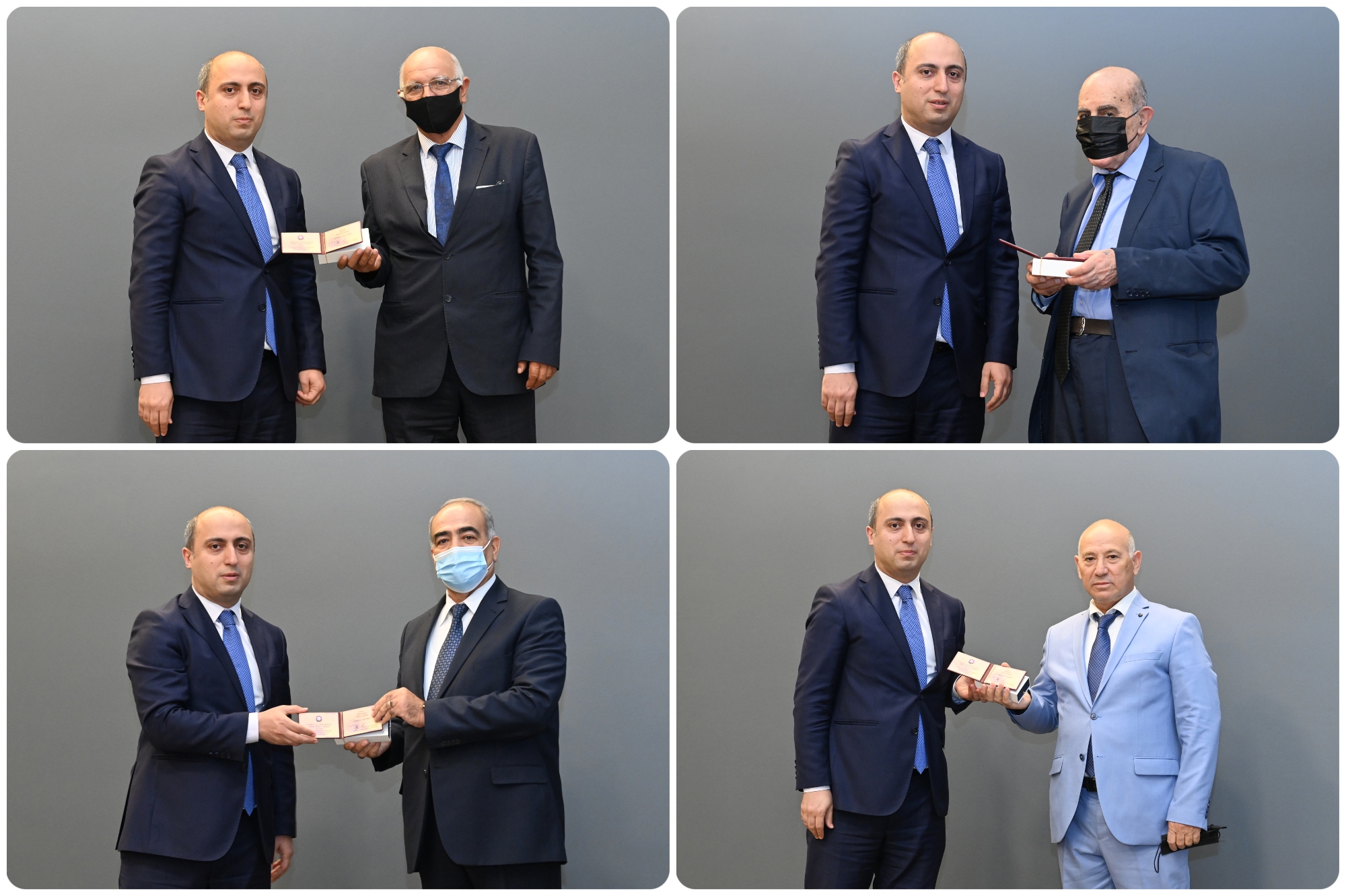 UNEC əməkdaşlarına dövlət təltifləri təqdim edilib