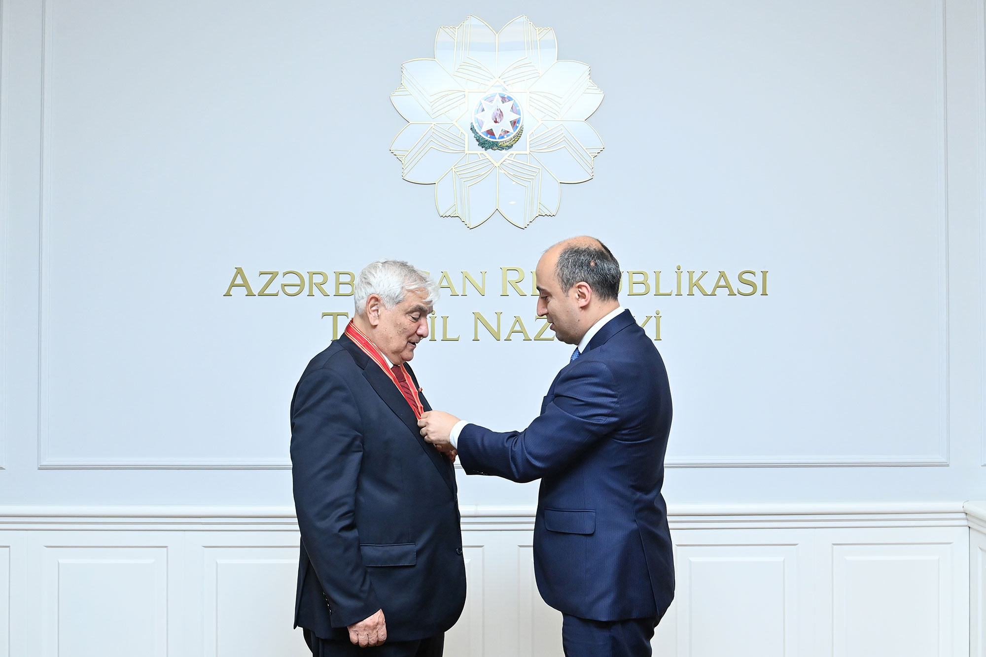 ADU-nun rektoruna dövlət təltifi təqdim edilib