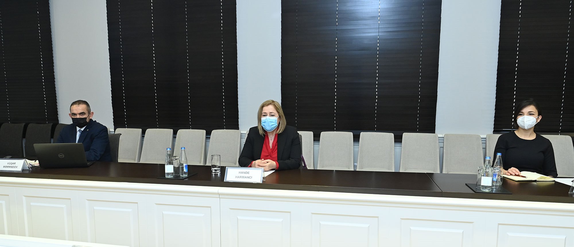 Təhsil naziri Ümumdünya Səhiyyə Təşkilatının ölkəmizdəki Nümayəndəliyinin rəhbəri ilə görüşüb
