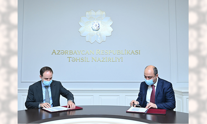 Təhsil naziri UNICEF-in ölkəmizdəki nümayəndəliyinin rəhbəri ilə görüşüb