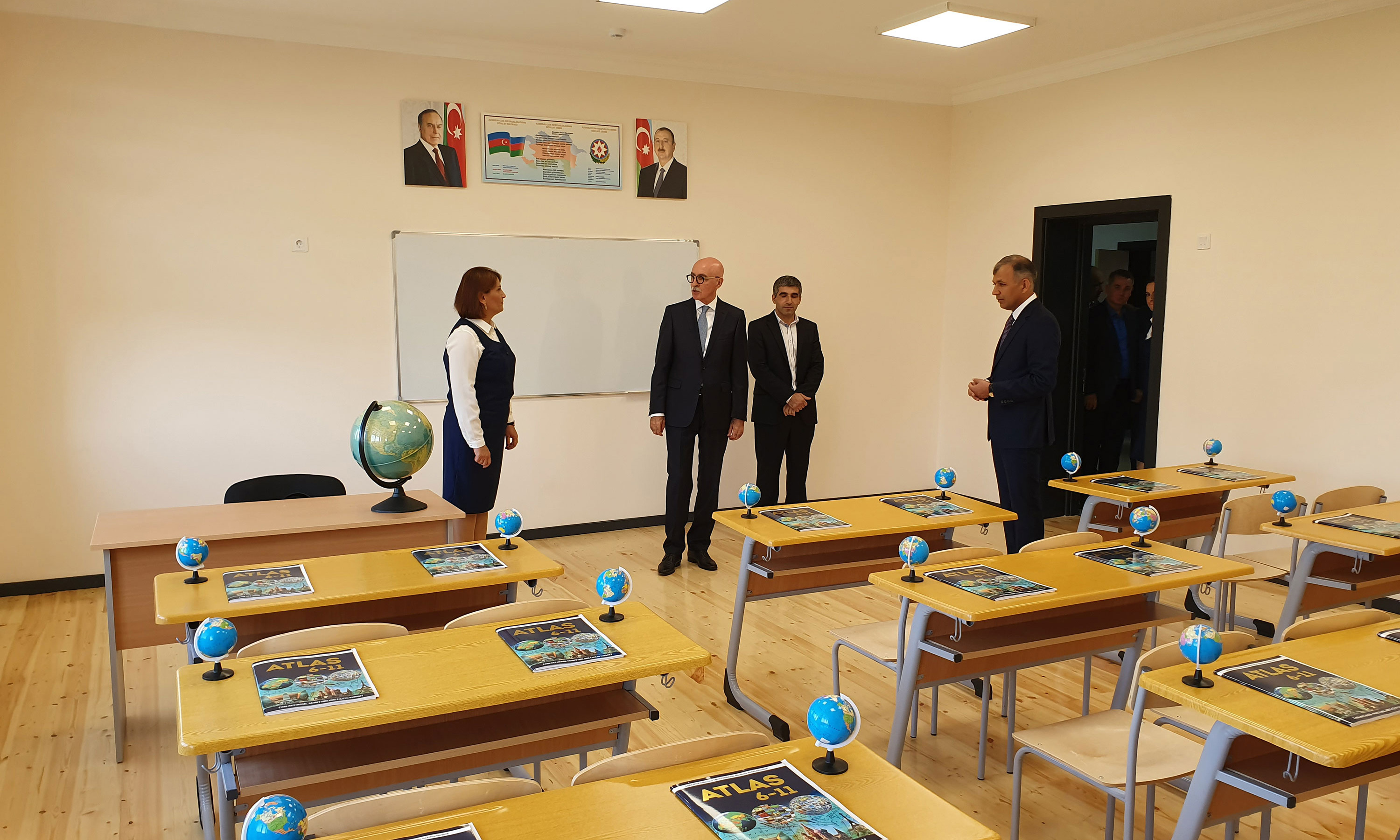 Lənkəranda yeni məktəb binası, Lənkəran Dövlət Universitetinin yeni tədris korpusları və tələbə yataqxanasının açılışı