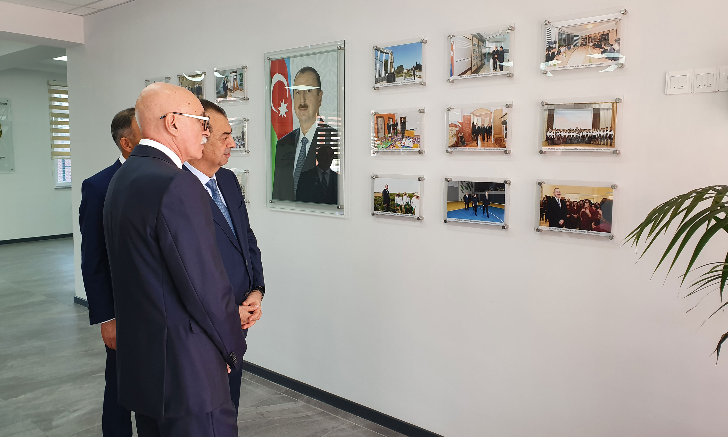 Lənkəranda yeni məktəb binası, Lənkəran Dövlət Universitetinin yeni tədris korpusları və tələbə yataqxanasının açılışı