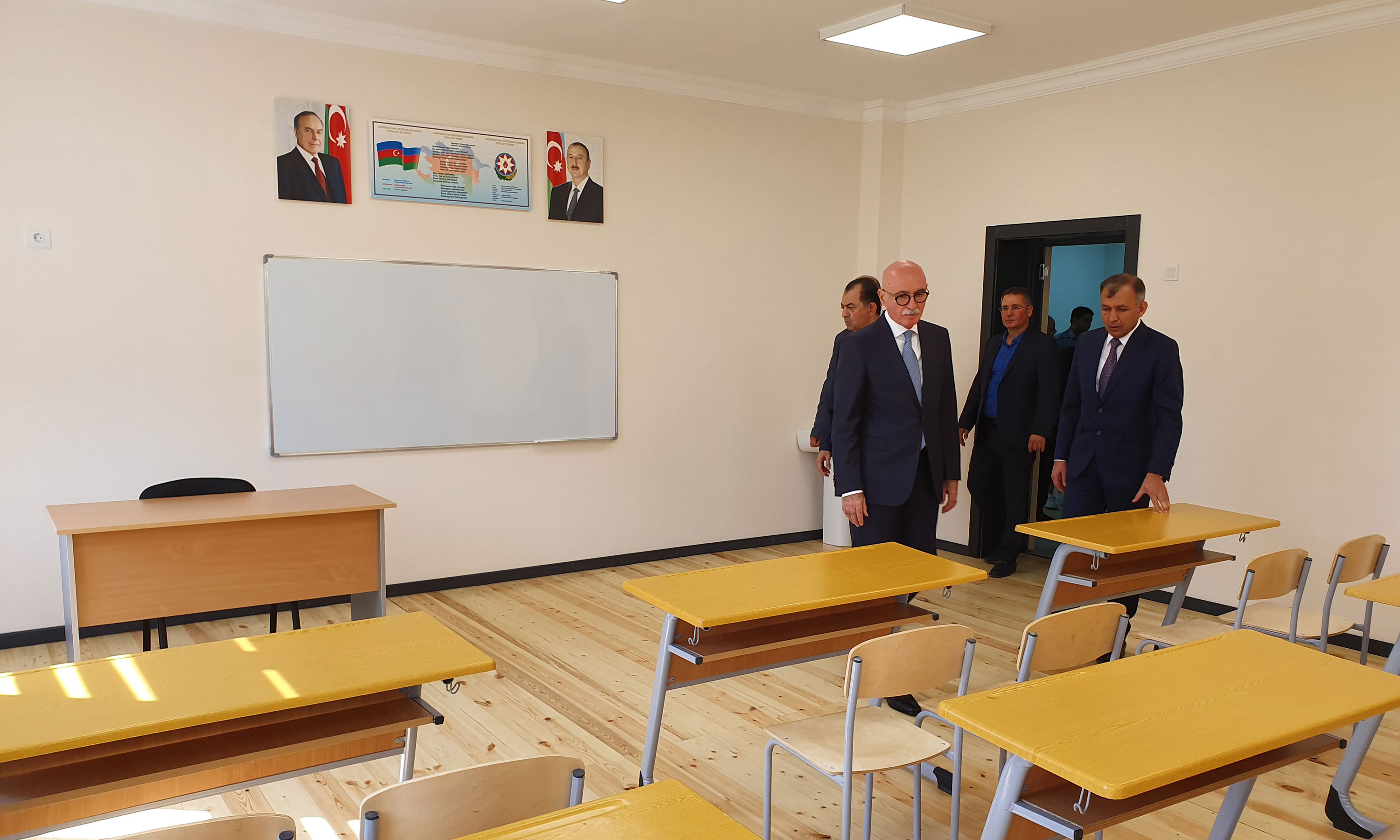 Lənkəranda yeni məktəb binası, Lənkəran Dövlət Universitetinin yeni tədris korpusları və tələbə yataqxanasının açılışı