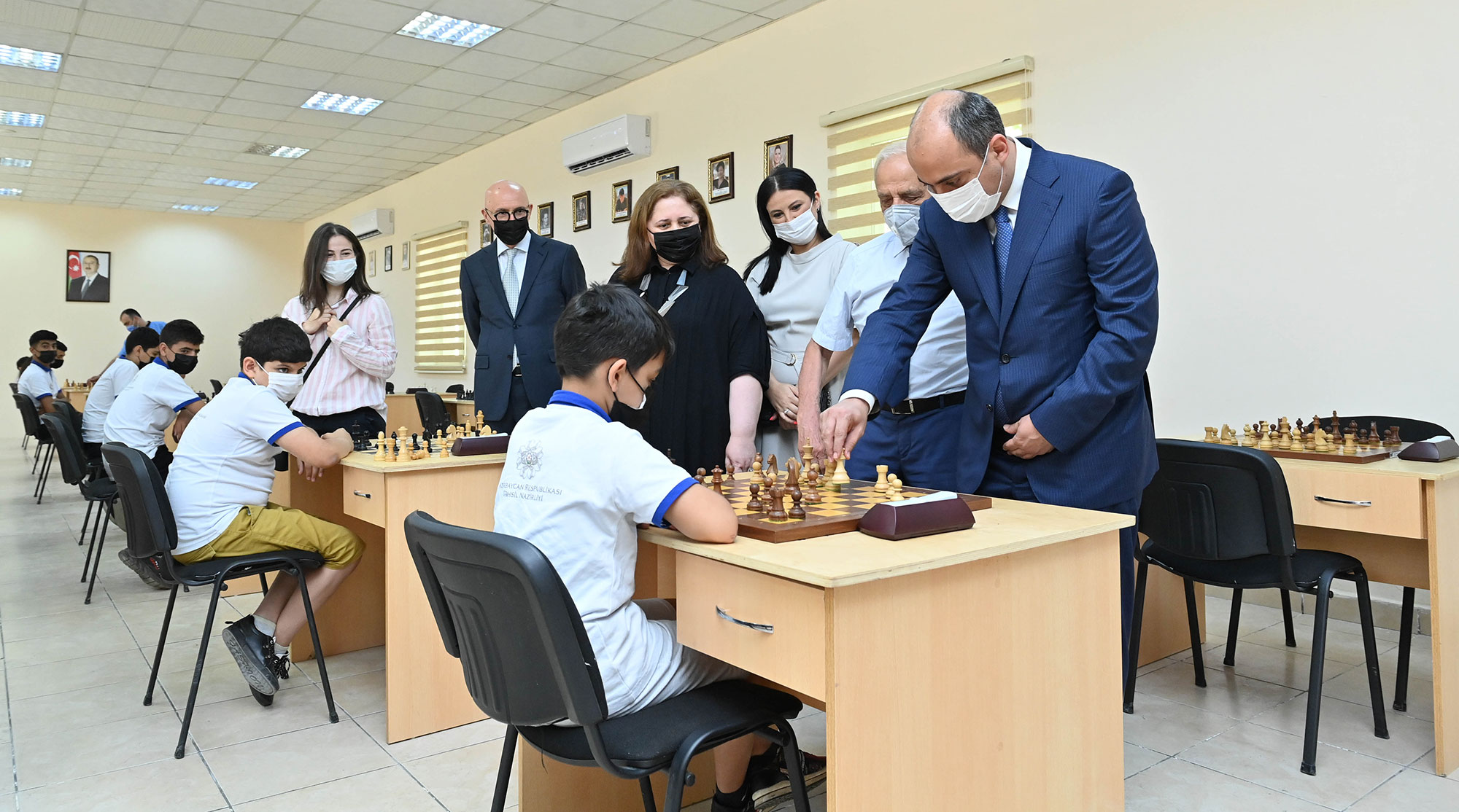 Şahmat məktəbinin yeni binası istifadəyə verilib